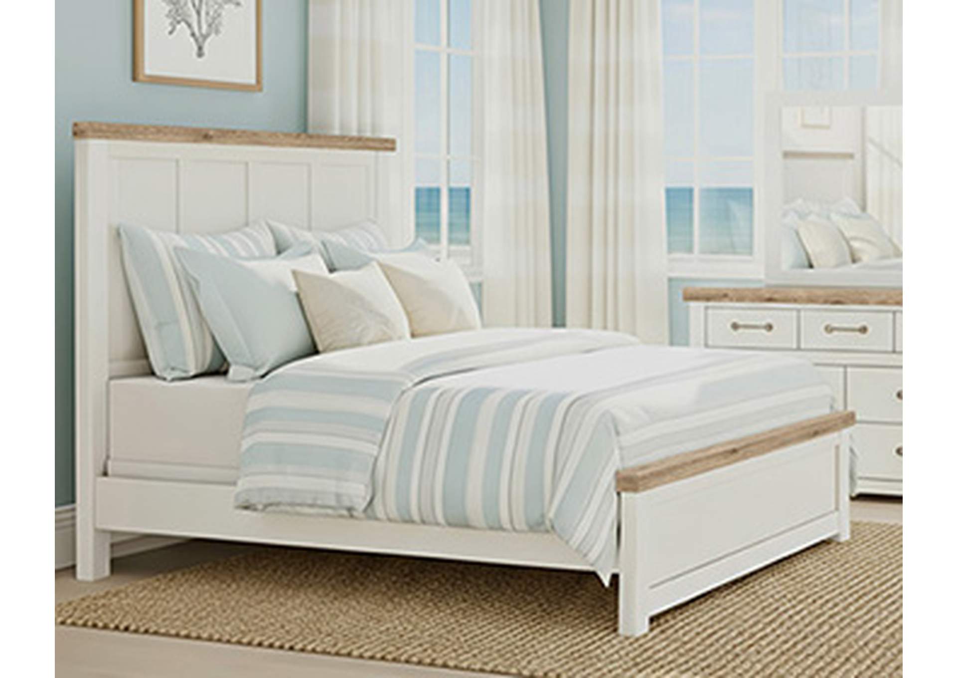 Savonport Twin Panel Bed image 1