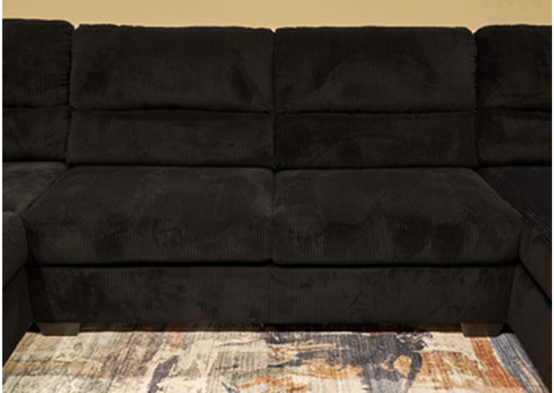 SimpleJoy 3-Piece Sectional with Double Chaise image 3