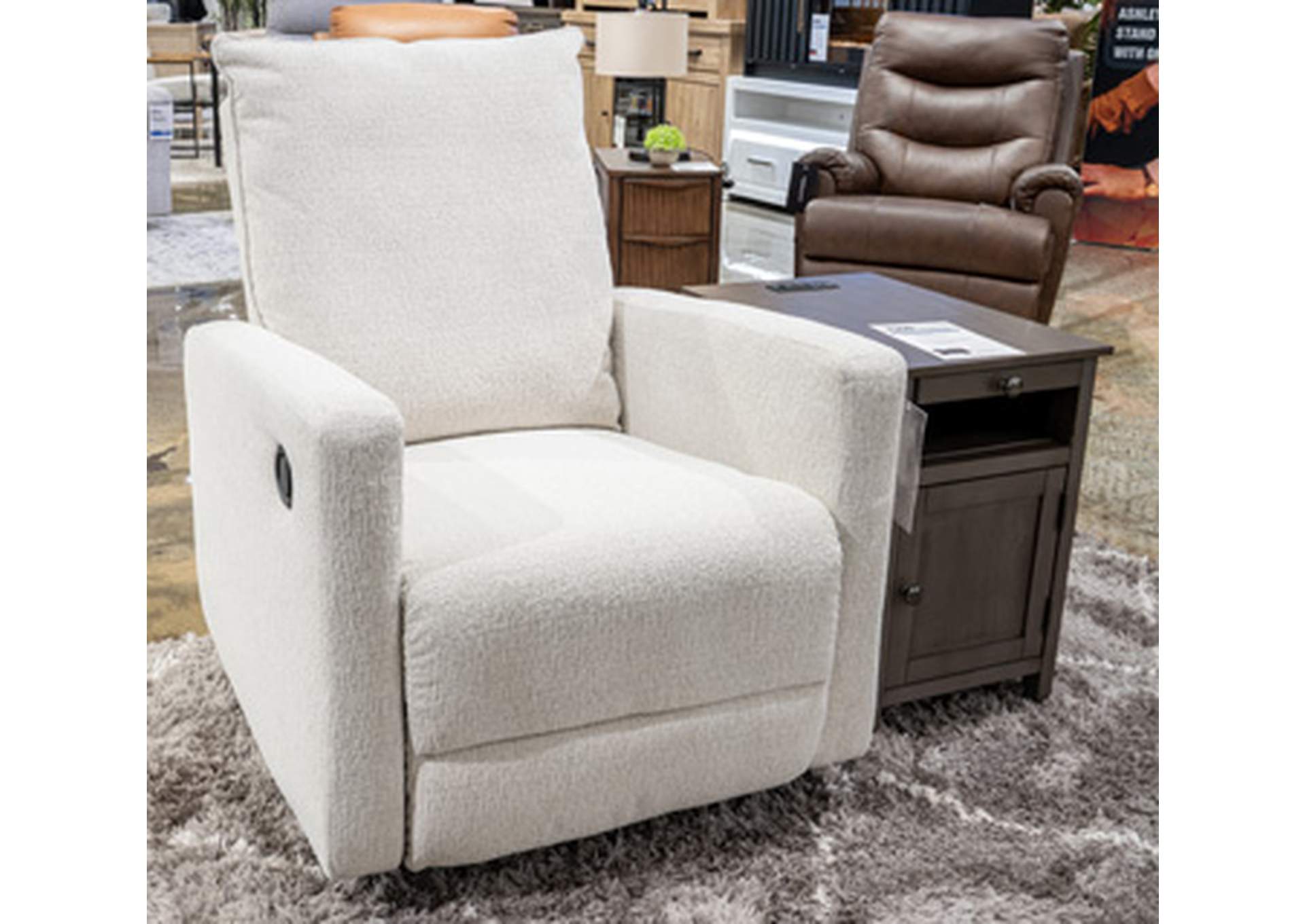 Oaklynn-Manor Swivel Glider Recliner image 1