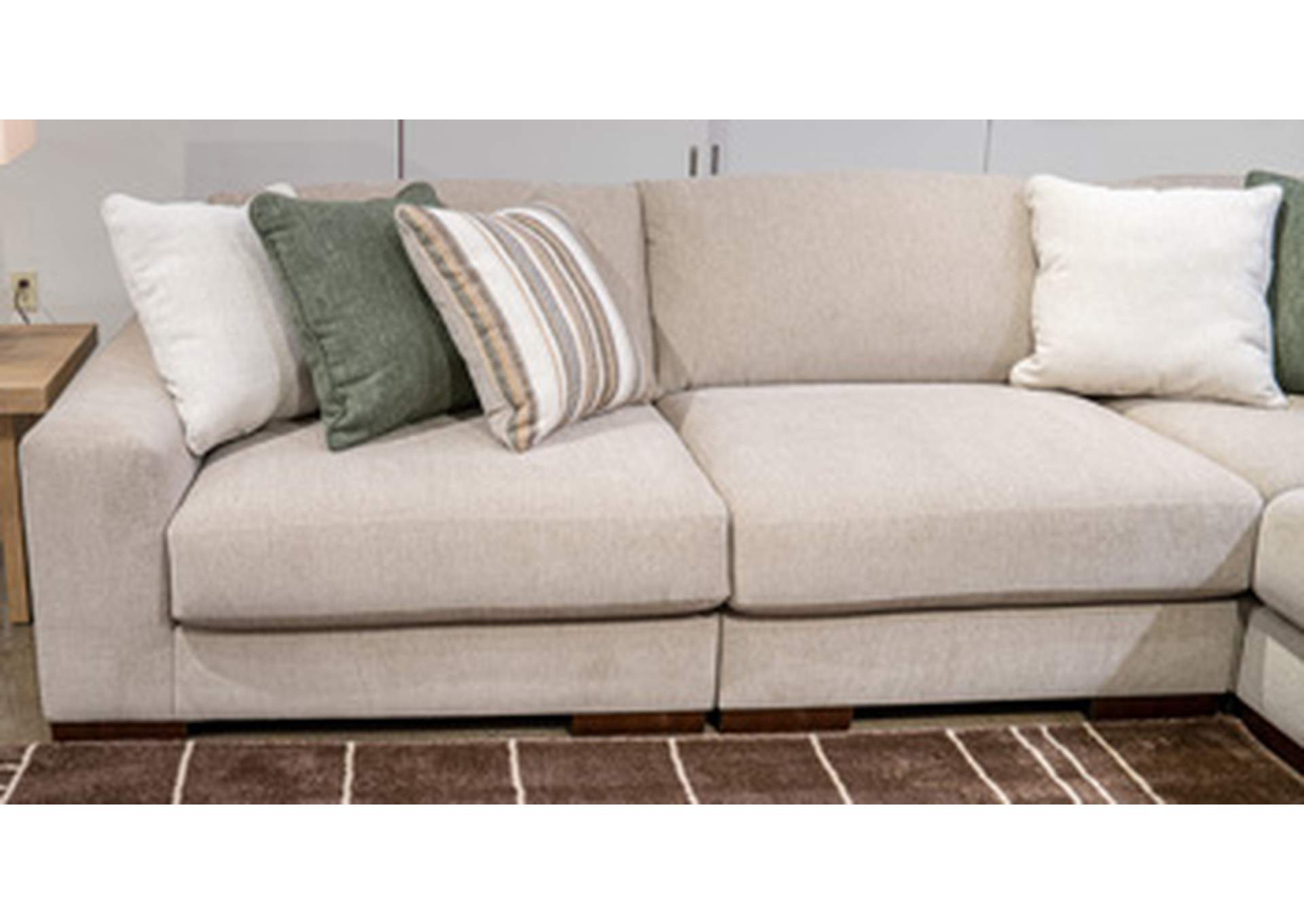 Linenhause 2-Piece Sectional Loveseat image 1
