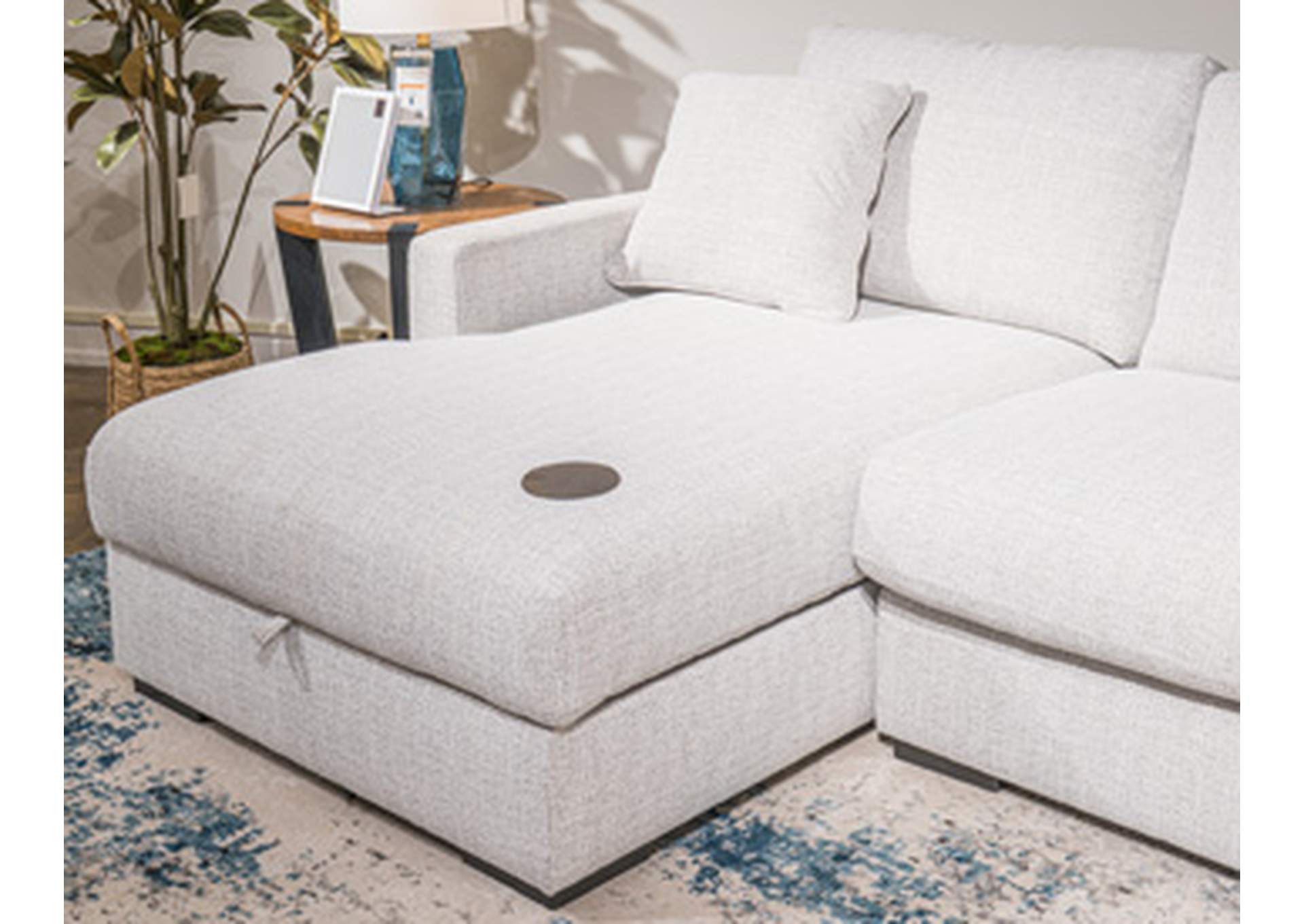 Omaha by Ashley 6-Piece Sectional with Storage Chaise