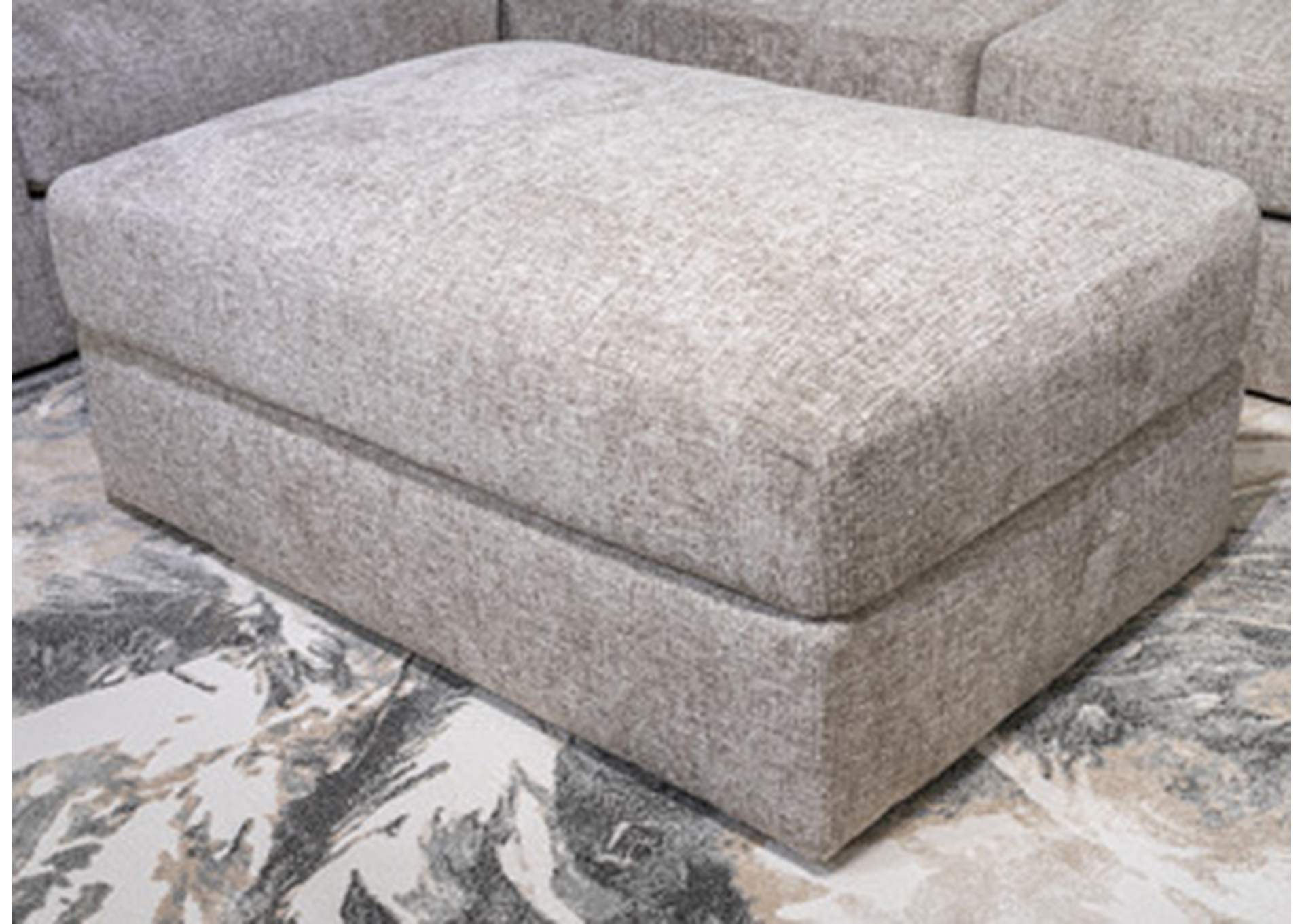 Nexora-Court Oversized Accent Ottoman image 1