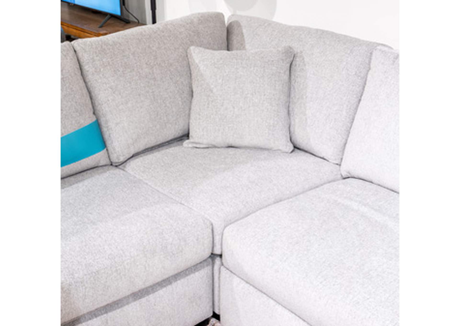 ModMax Luxe 7-Piece Sectional with Audio Console image 4