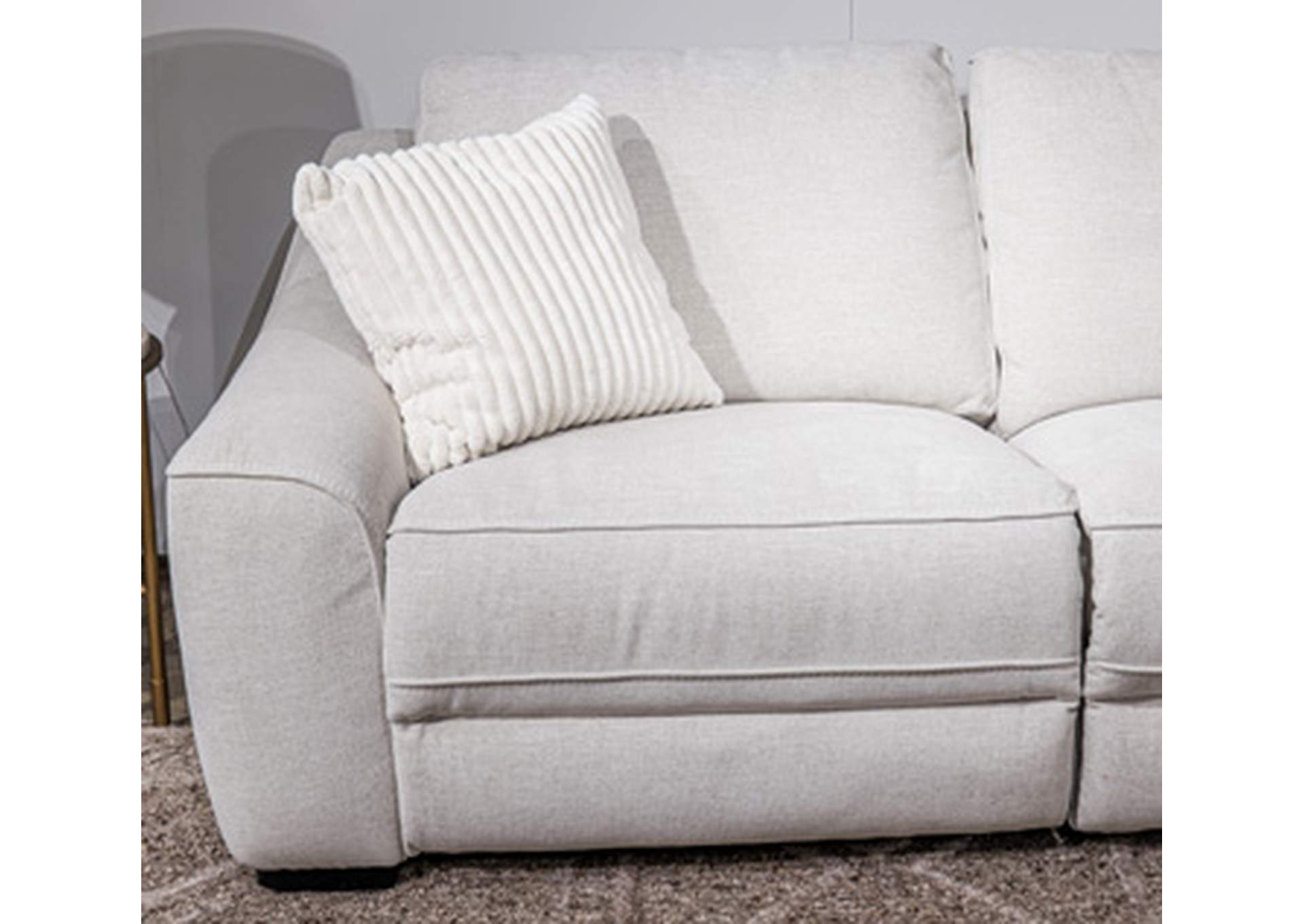 Lantham 2-Piece Power Reclining Sectional Loveseat image 1
