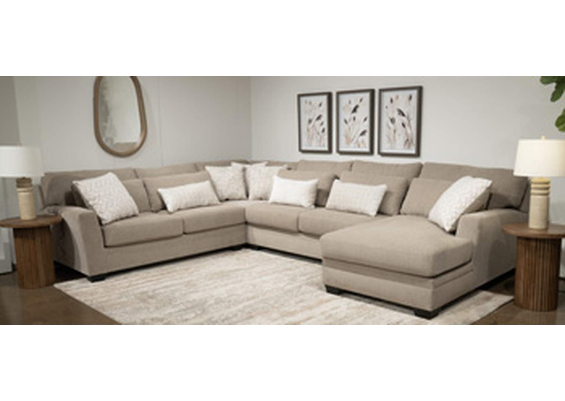Korvelle 3-Piece Double Chaise Sectional image 3