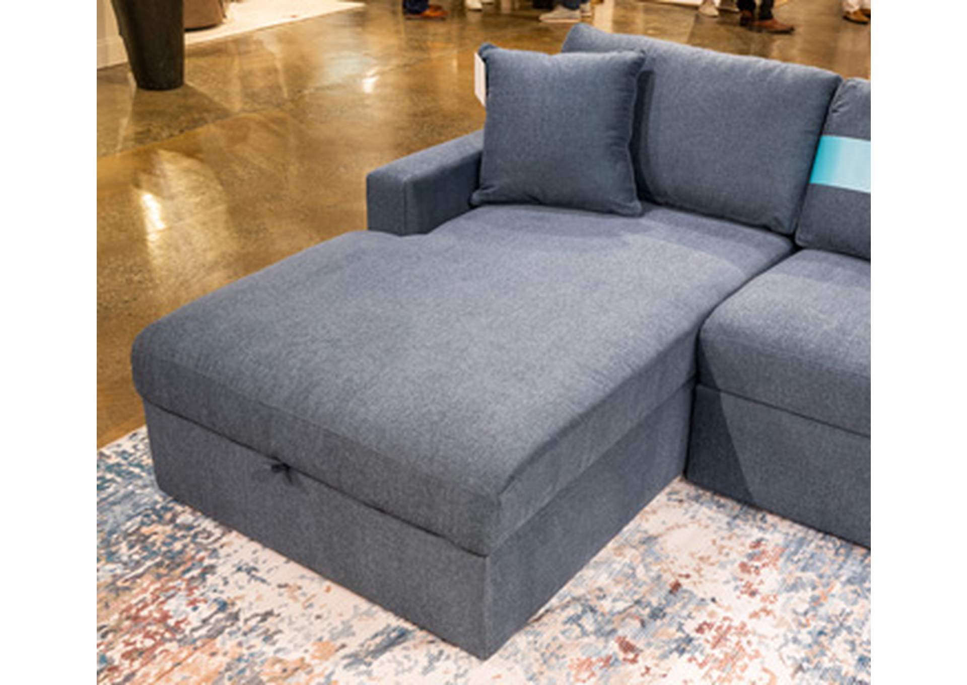 Modmax 8-Piece Sectional with Storage Chaise and Storage Consoles image 1