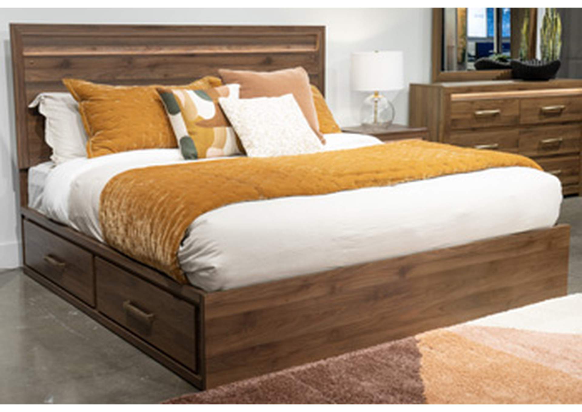Janfyn Queen Panel Bed with Storage image 2