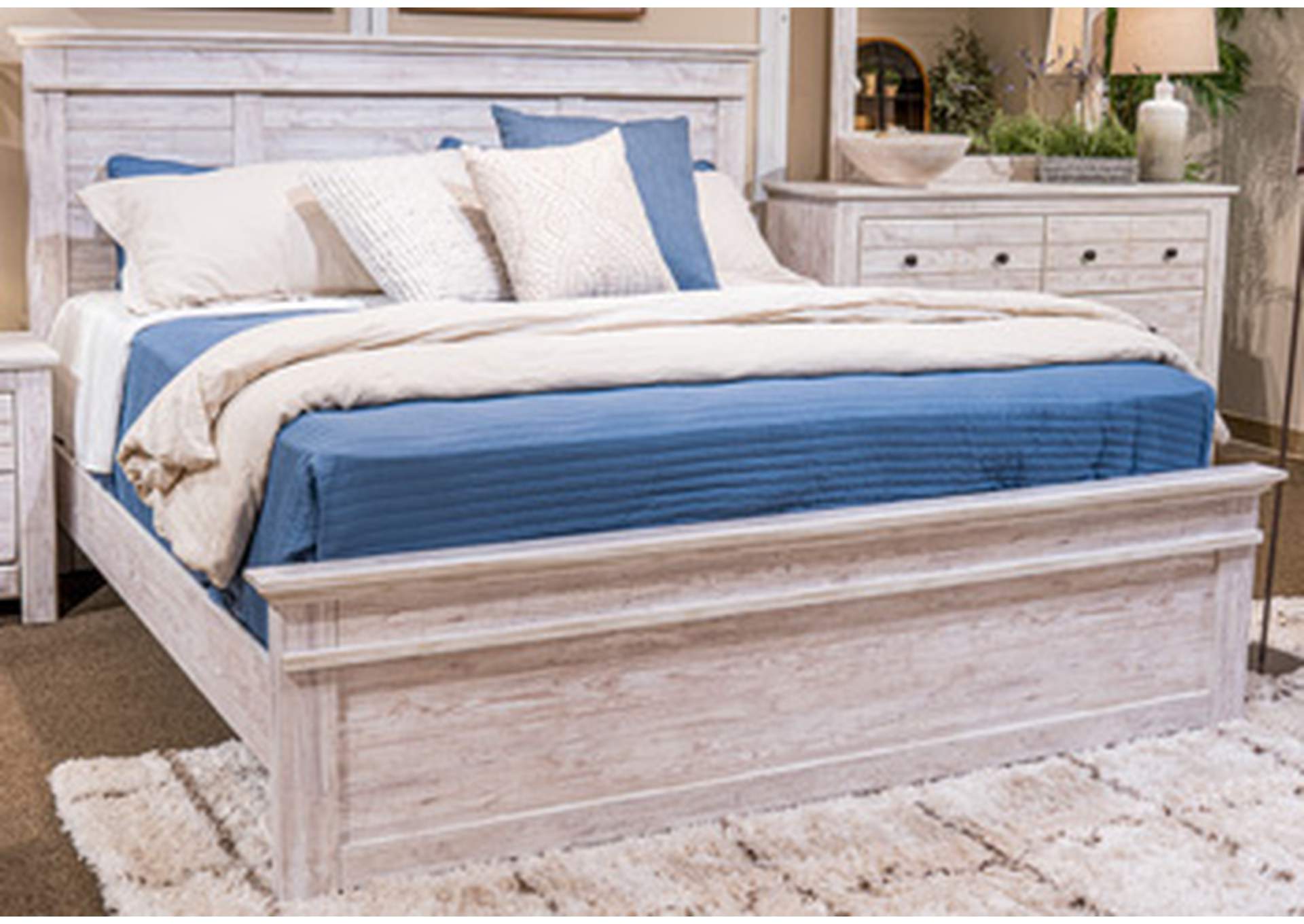 Makidern King Panel Storage Bed image 2