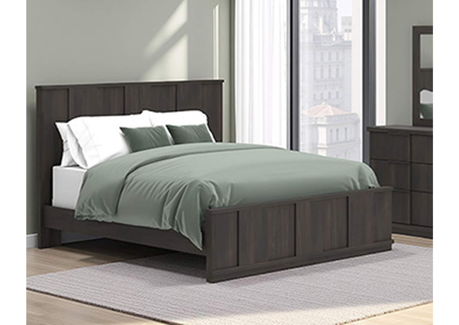 Shaehartin King Panel Bed image 1