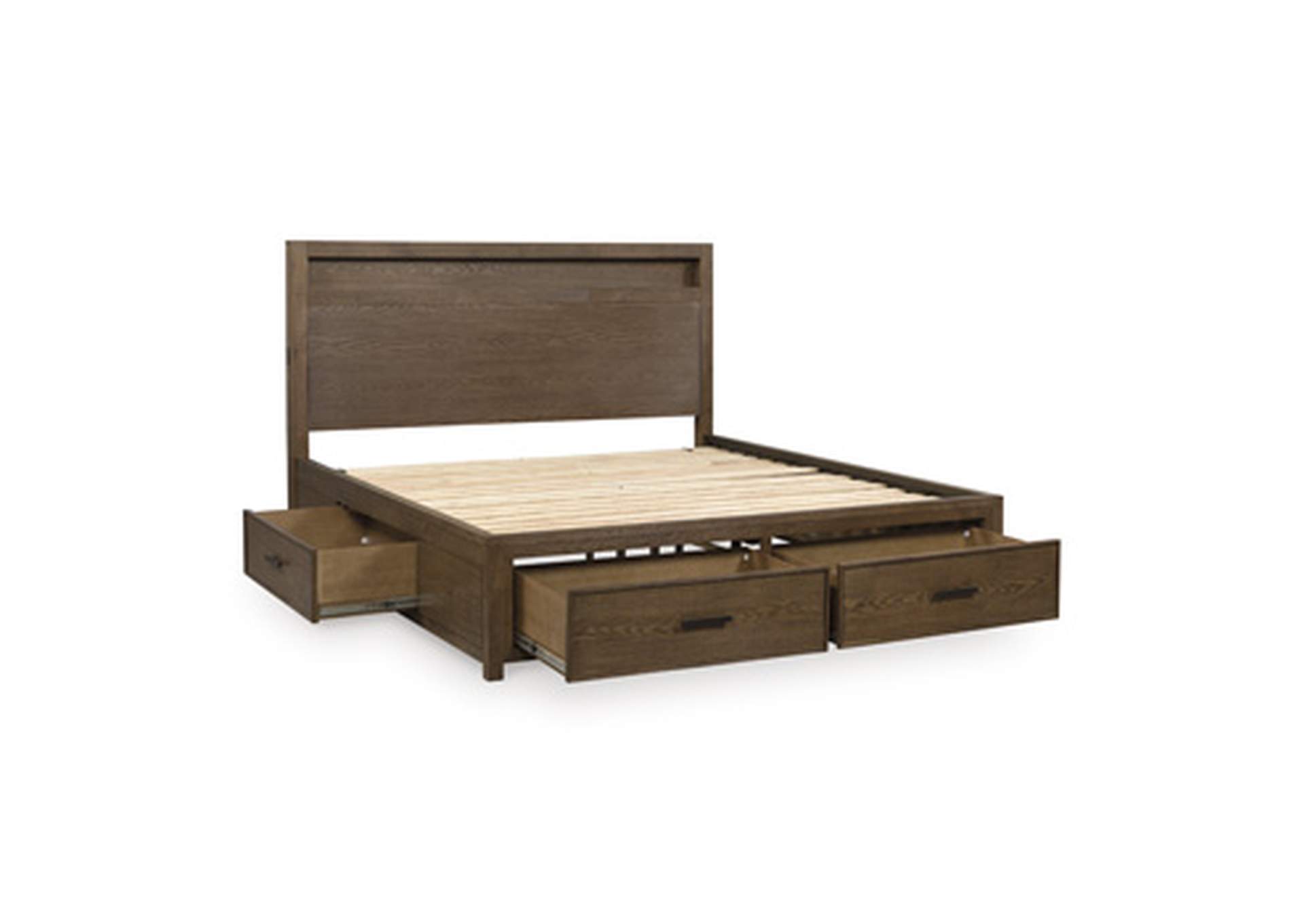 Lelander California King Bookcase Storage Bed image 1
