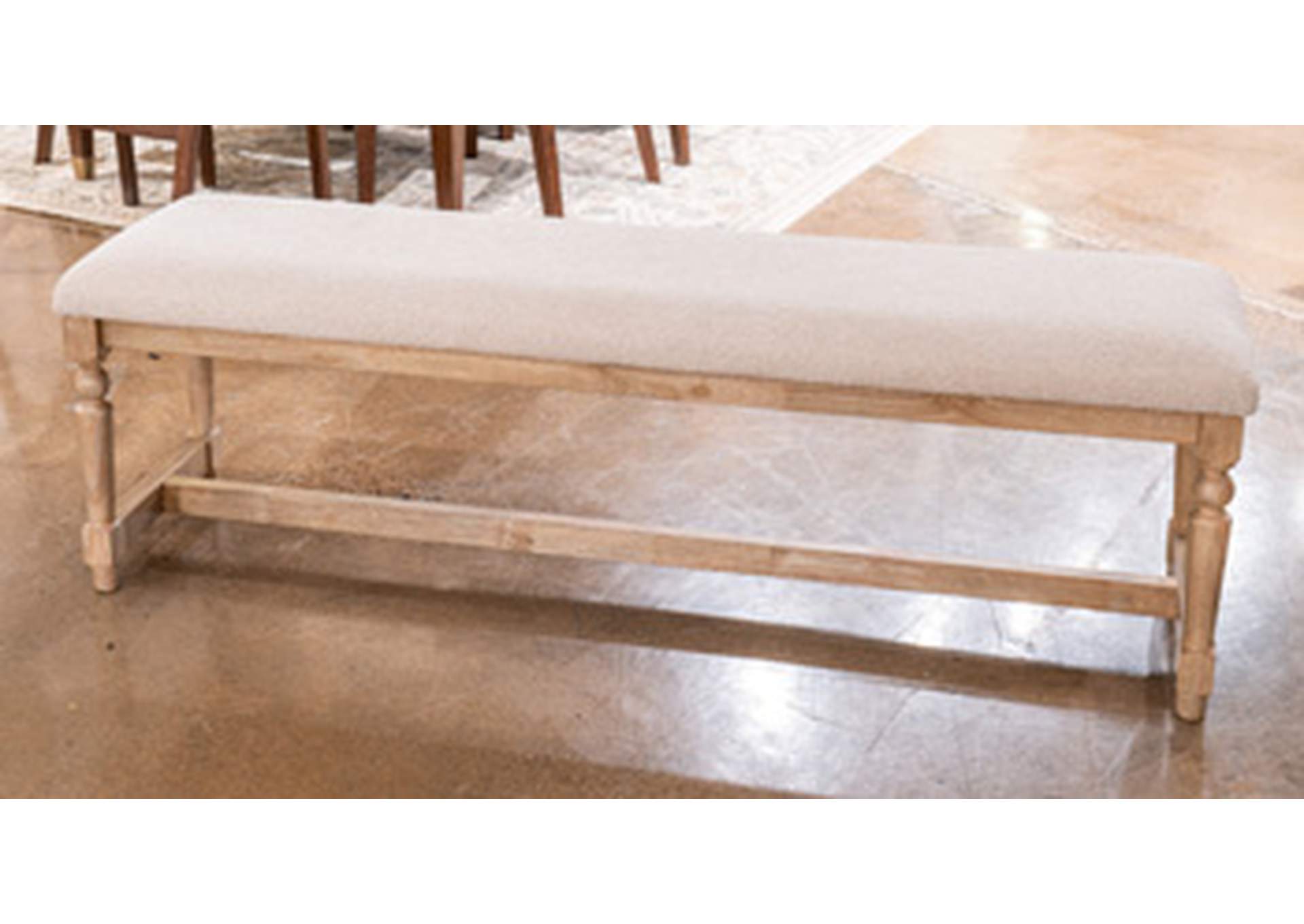 Mirlanda 60" Dining Bench image 1