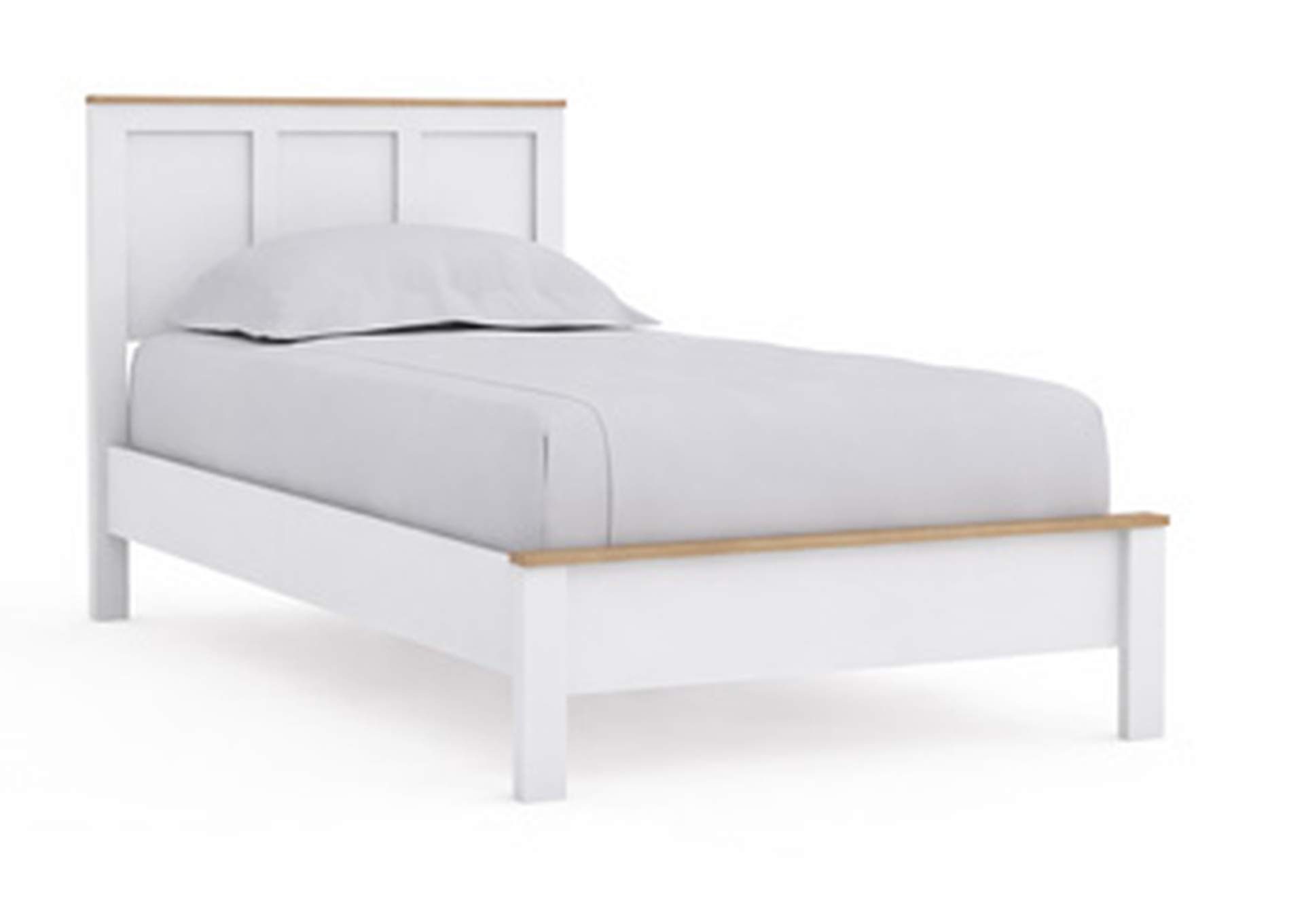 Kerisden Twin Panel Complete Bed Frame image 1