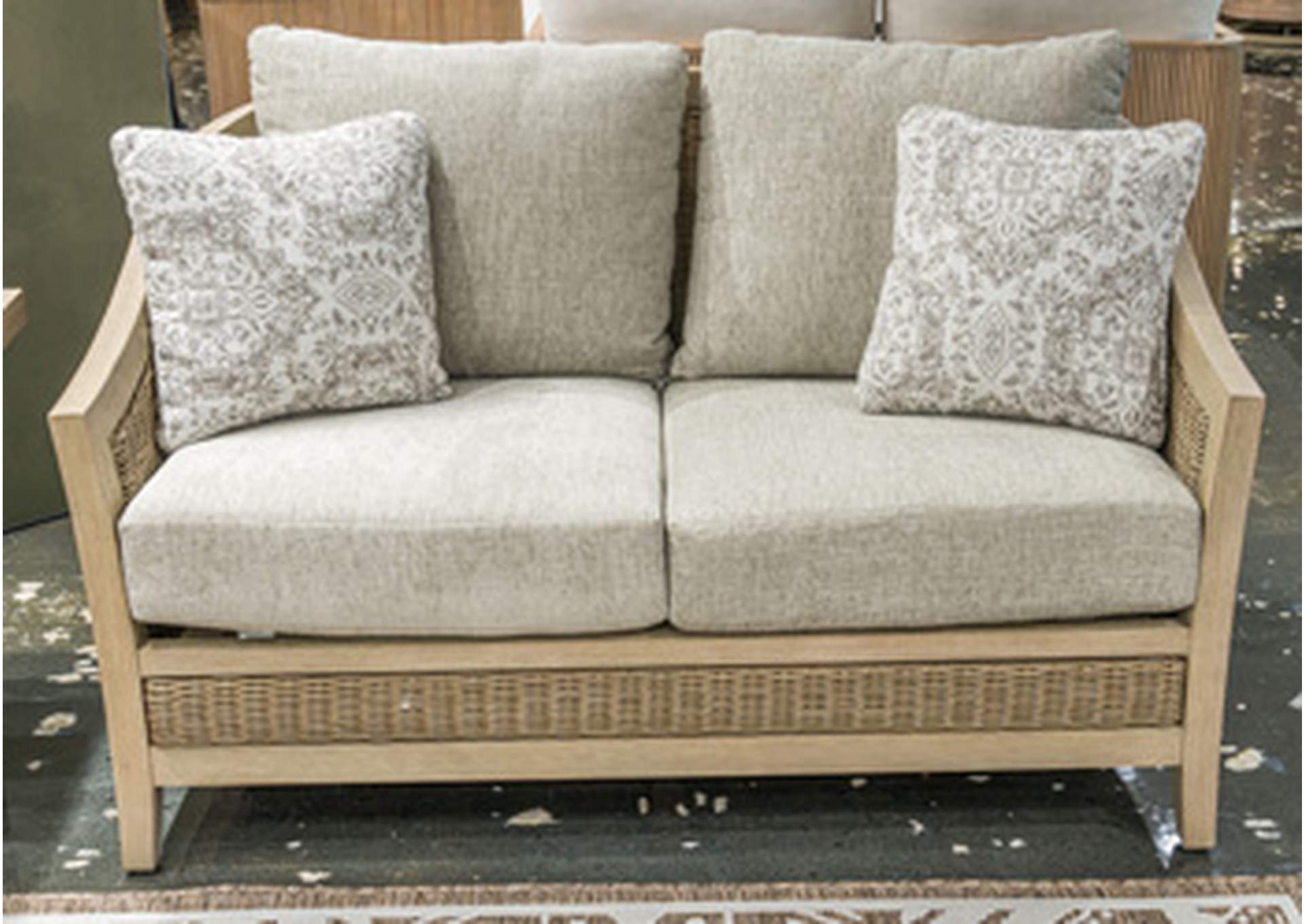Thunder Trails Outdoor Loveseat image 1