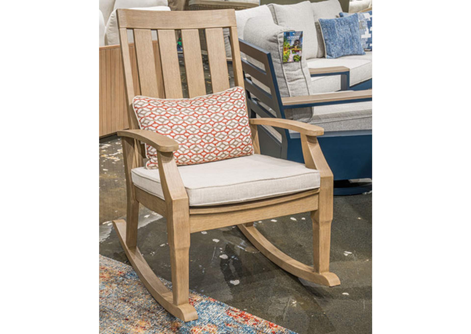 Clare View Outdoor Rocking Chair image 1