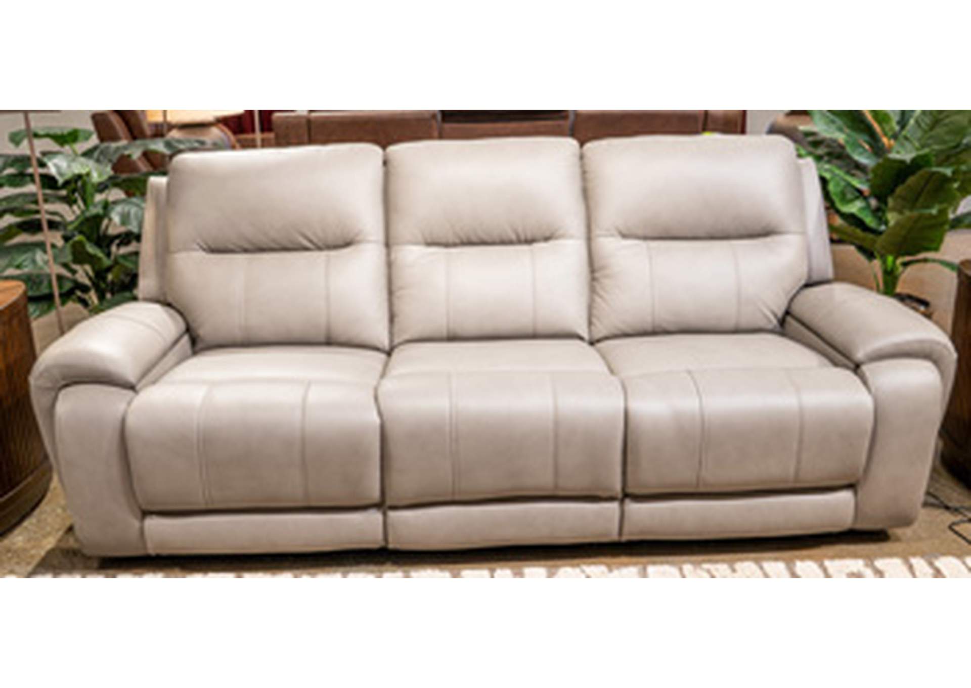 Real Moments Power Reclining Sofa with Audio Seating image 1
