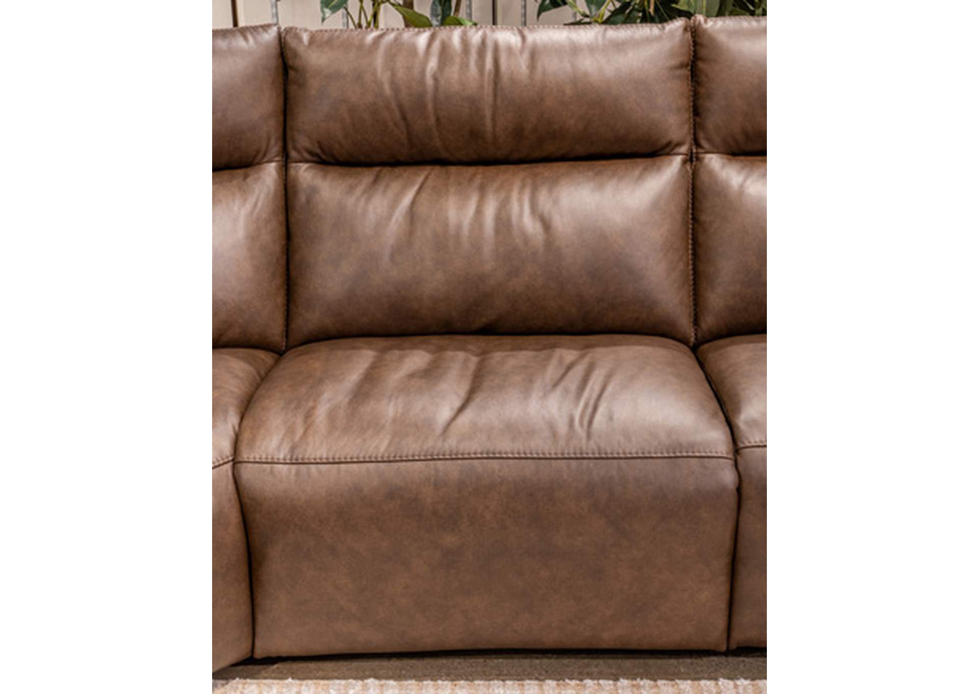 ModZ 6-Piece Power Reclining Sectional with Audio Console image 1