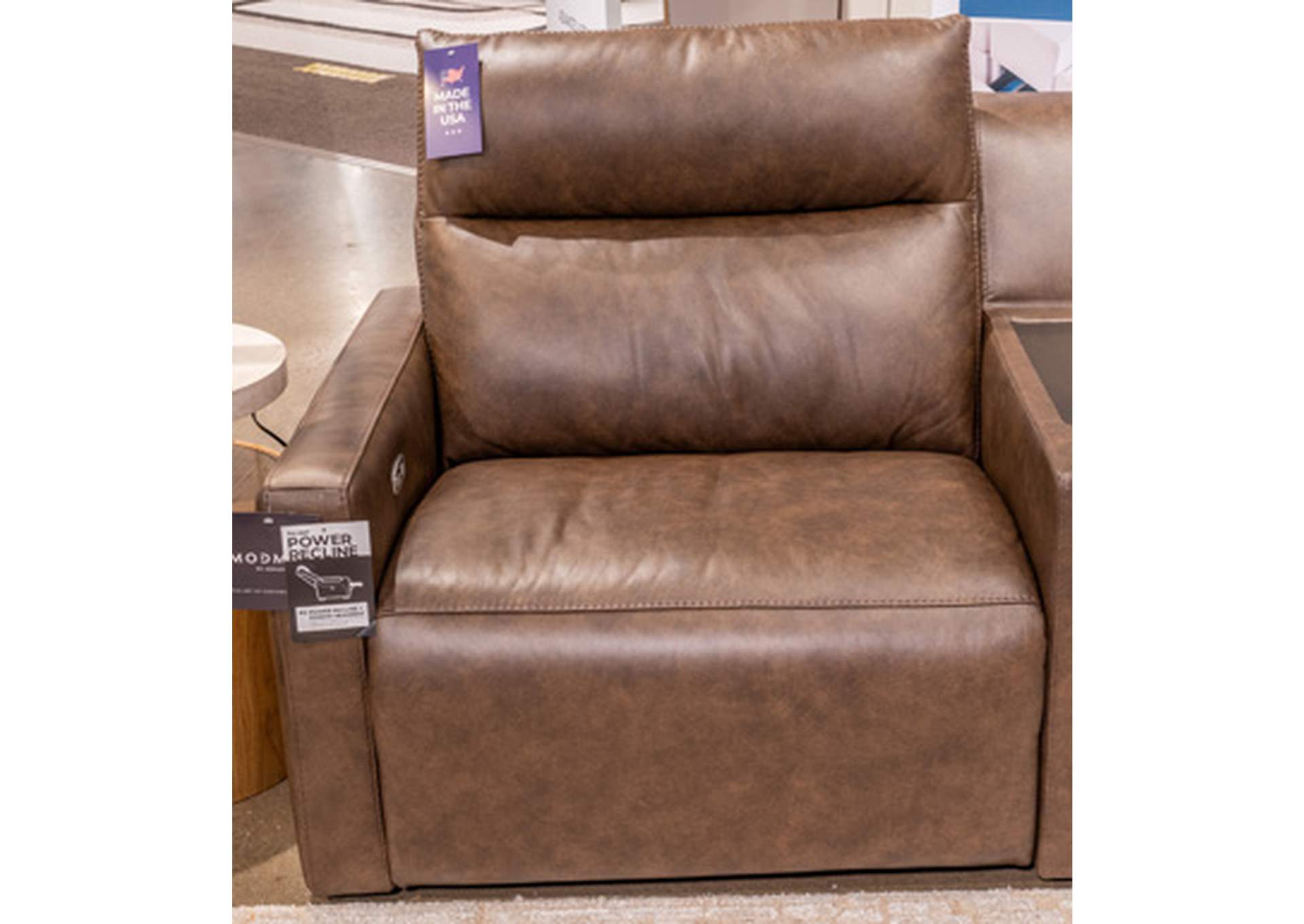 ModZ 6-Piece Power Reclining Sectional with Audio Console image 2