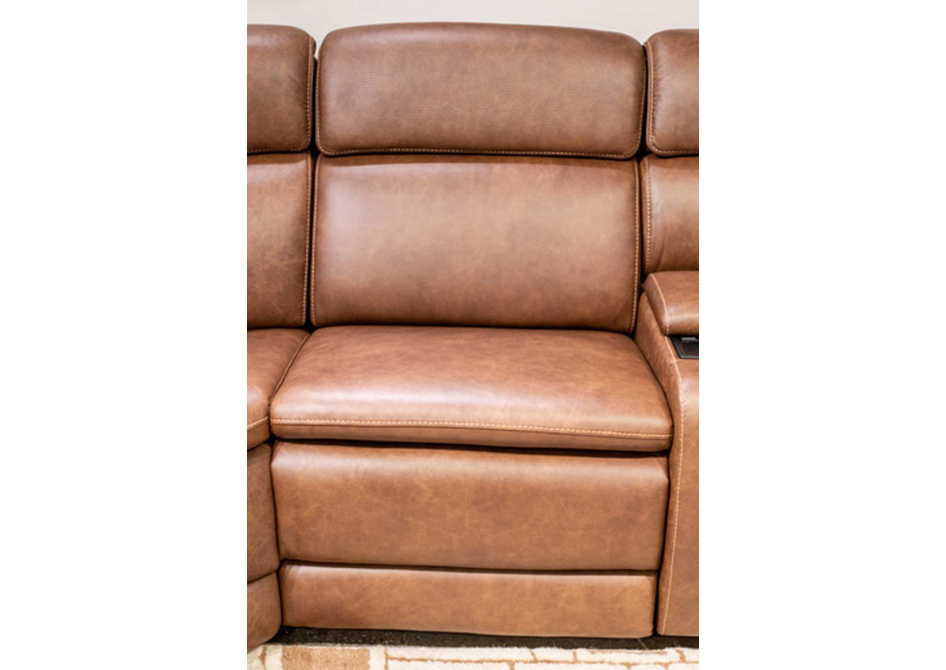 Mod Media 6-Piece Power Reclining Sectional image 1