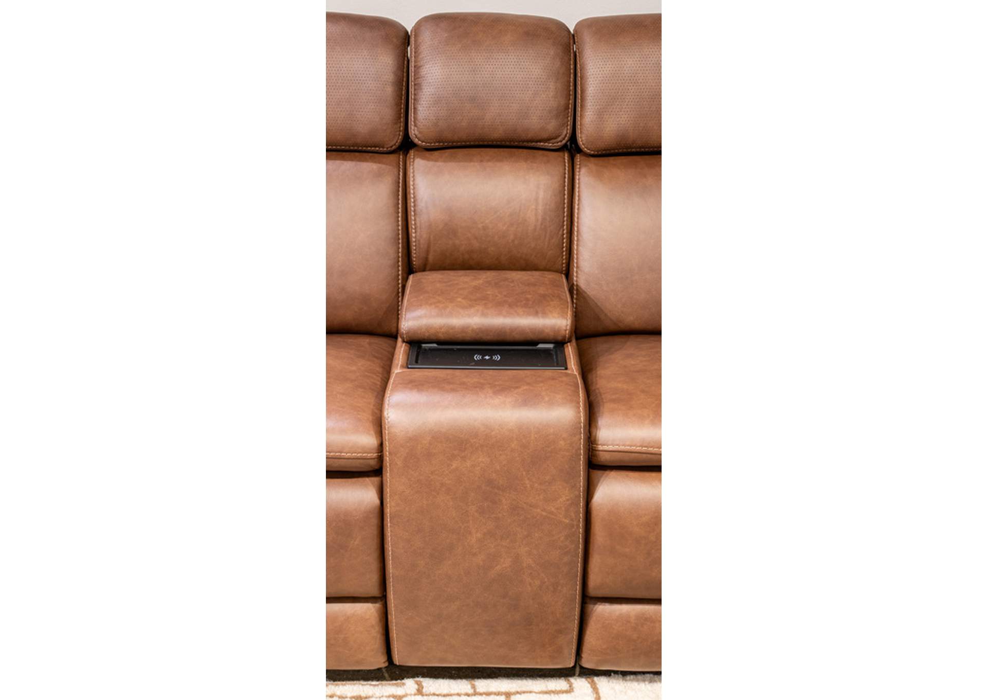 Mod Media 6-Piece Power Reclining Sectional image 2