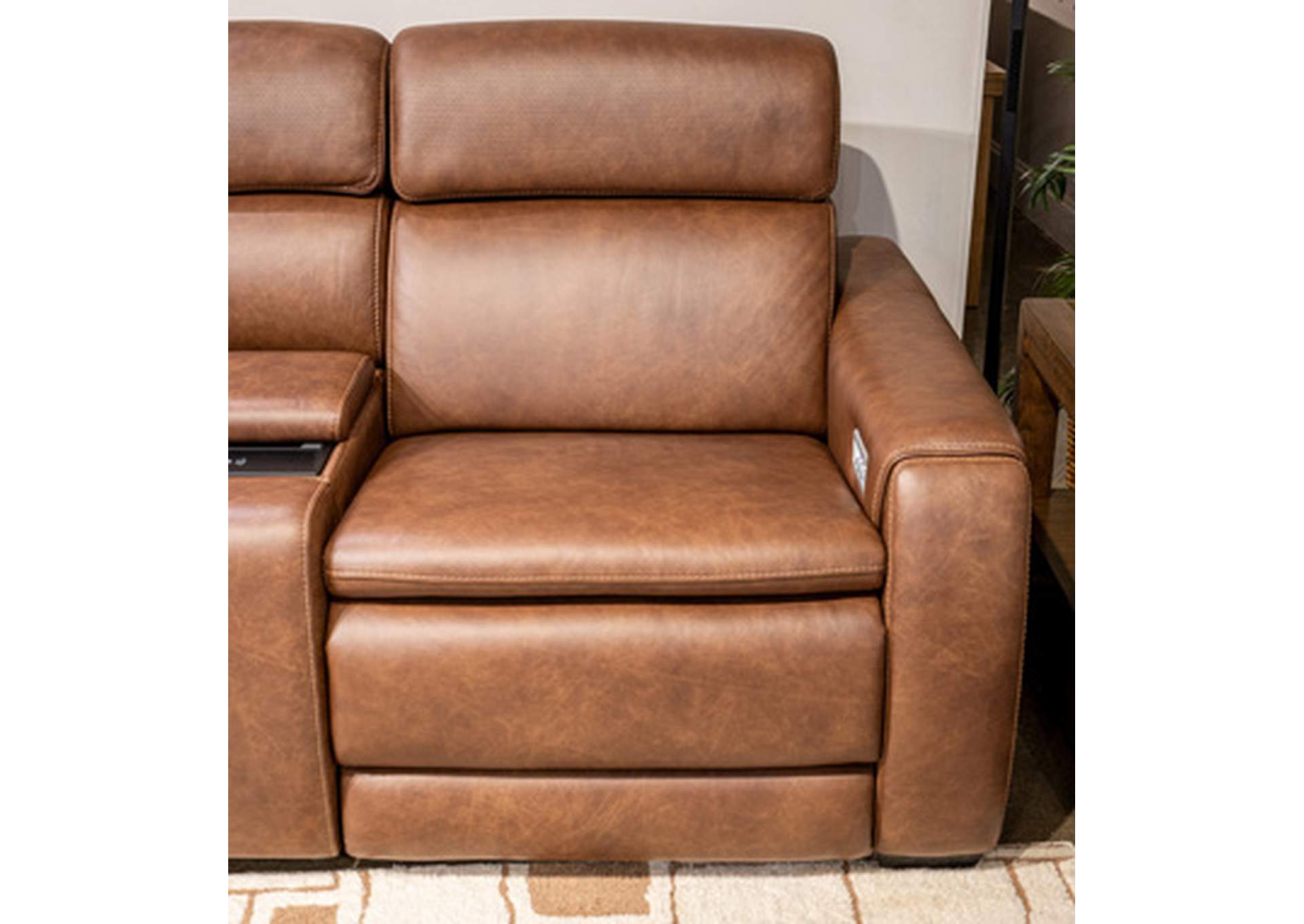 Mod Media 4-Piece Power Reclining Sectional image 3