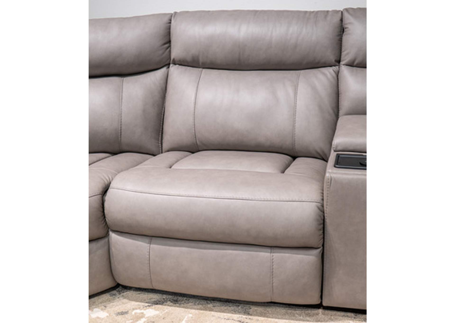 Ellis Court 7-Piece Power Reclining Sectional image 1