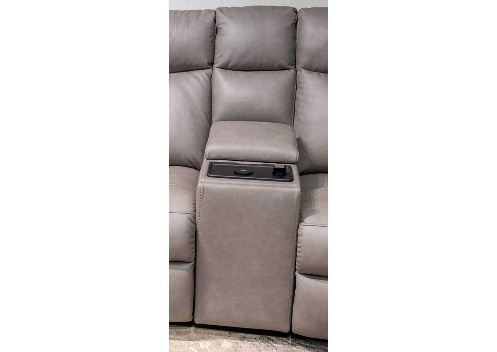 Ellis Court 7-Piece Power Reclining Sectional image 2