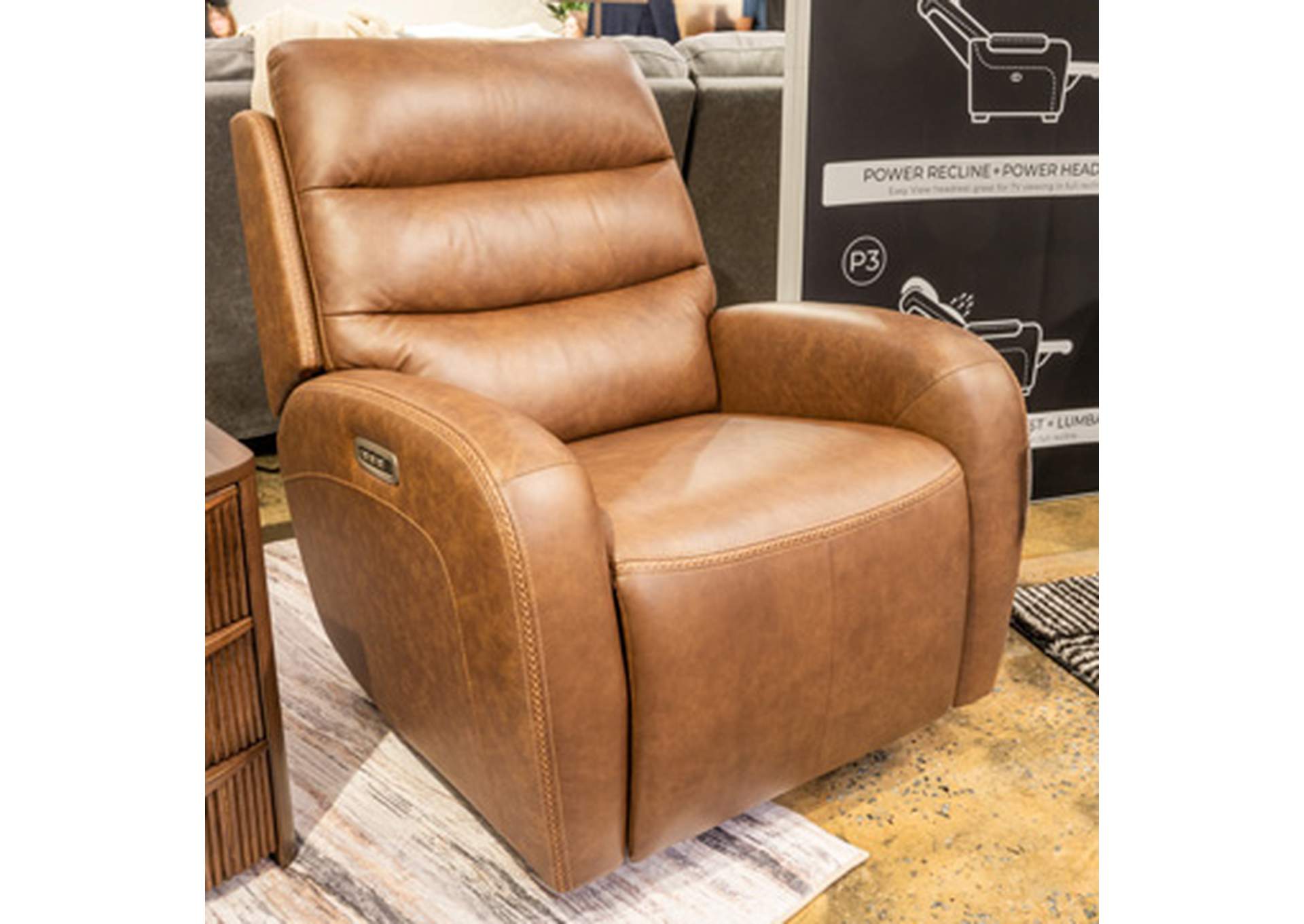 Motion-Max Swivel Glider Power Recliner image 1