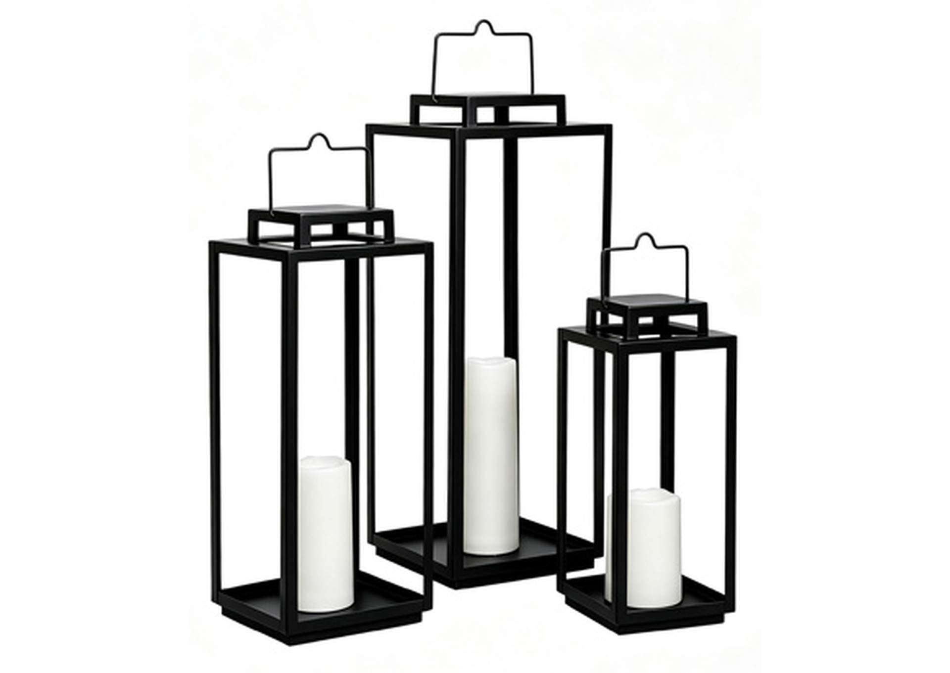 Gilmerland Indoor/Outdoor Lantern (Set of 3) image 1