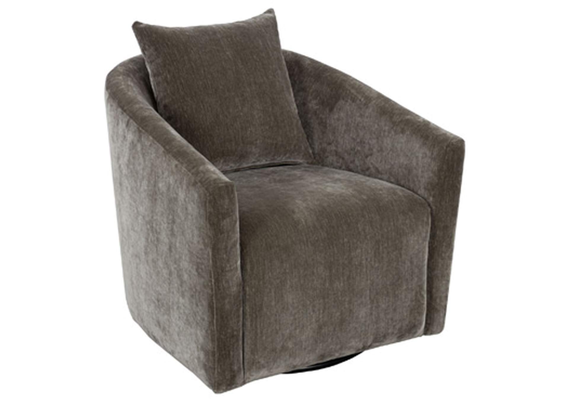 Leastow Swivel Accent Chair image 1