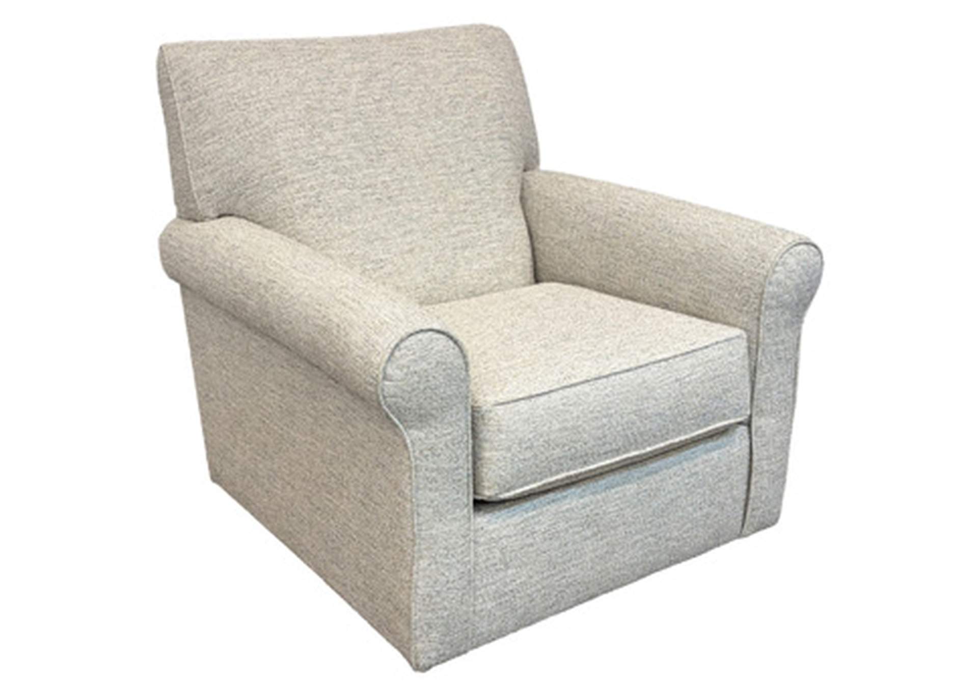 Renley Swivel Glider Accent Chair image 1