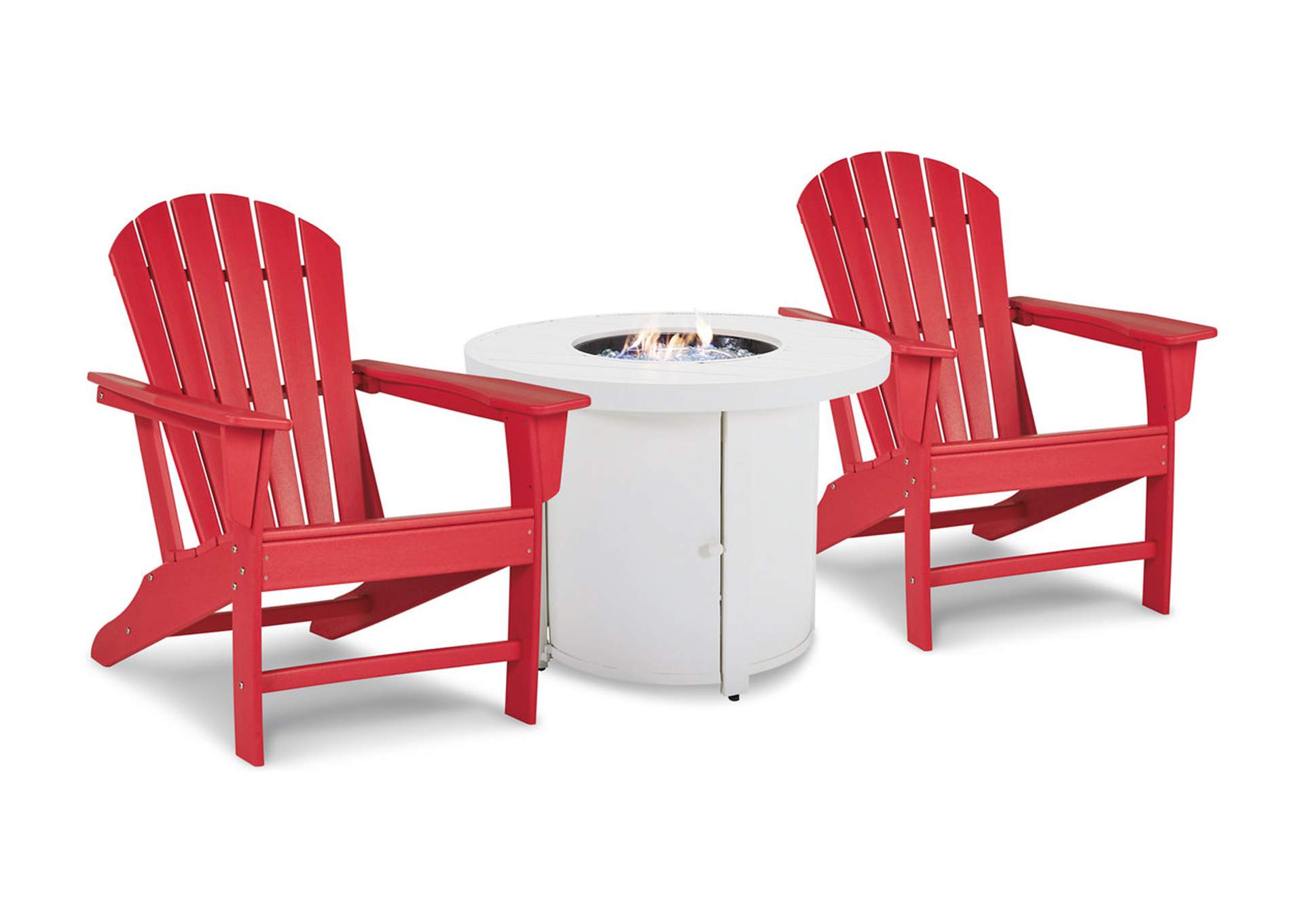 Sundown Treasure Fire Pit Table and 2 Chairs