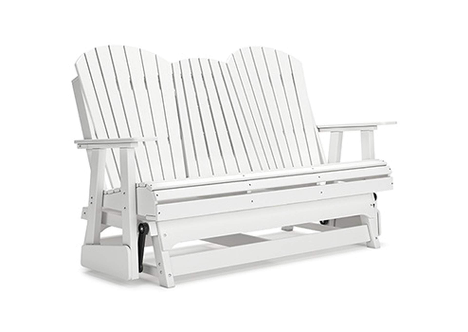 Hyland Wave Outdoor Glider Loveseat image 7