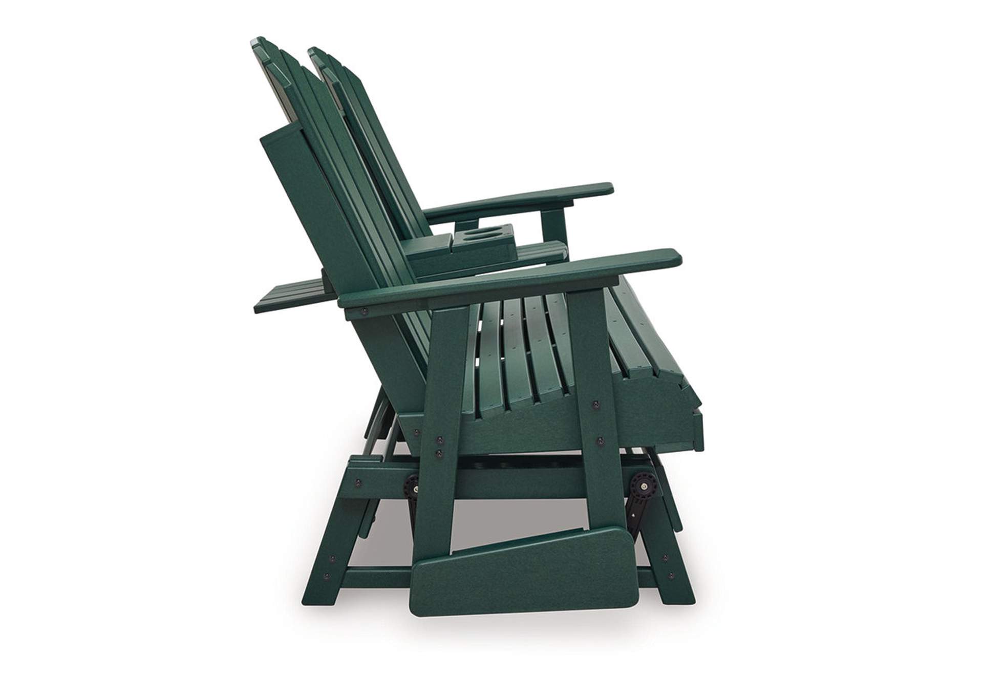 Shell Beach Outdoor Loveseat Glider image 5