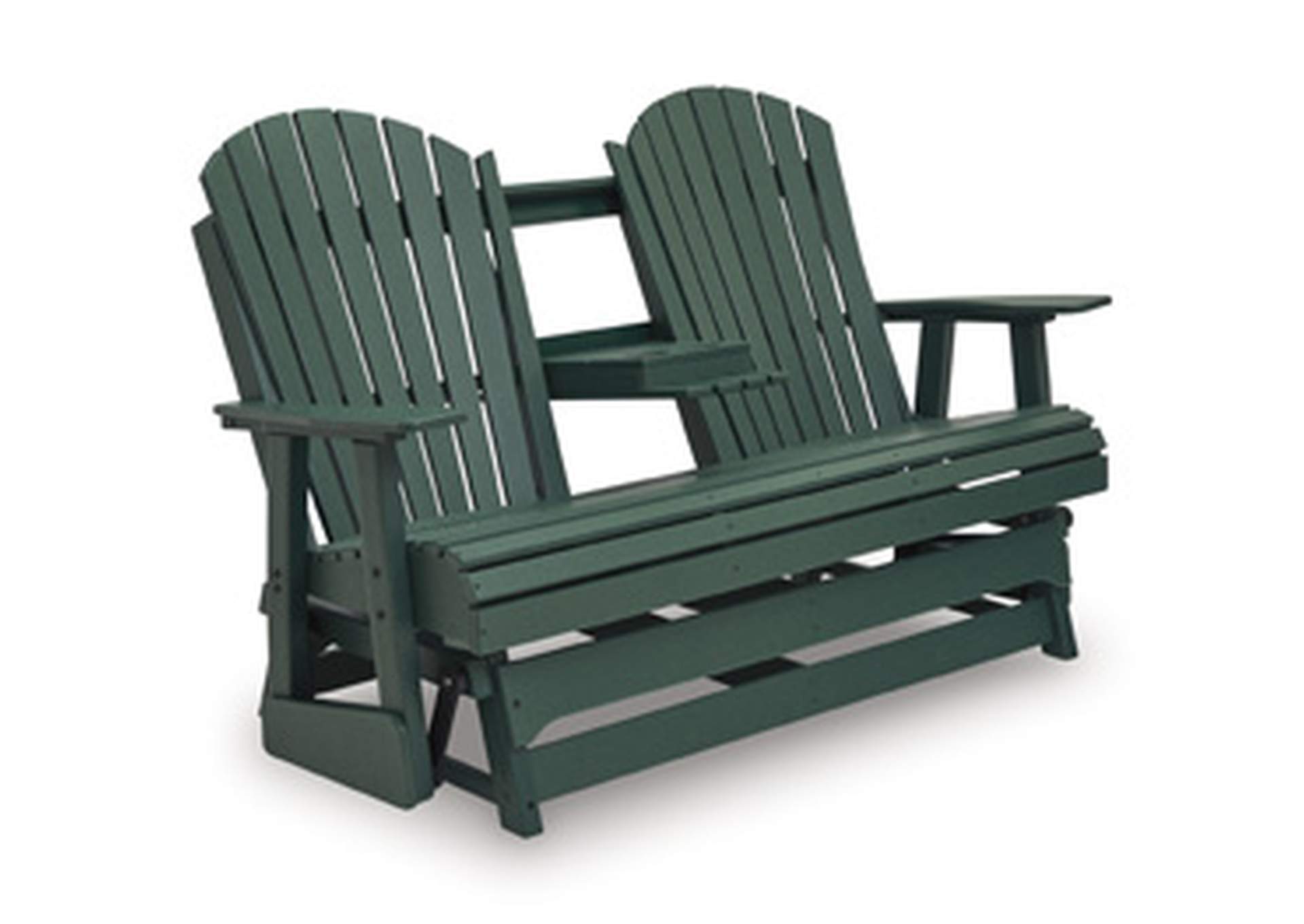Shell Beach Outdoor Loveseat Glider image 5