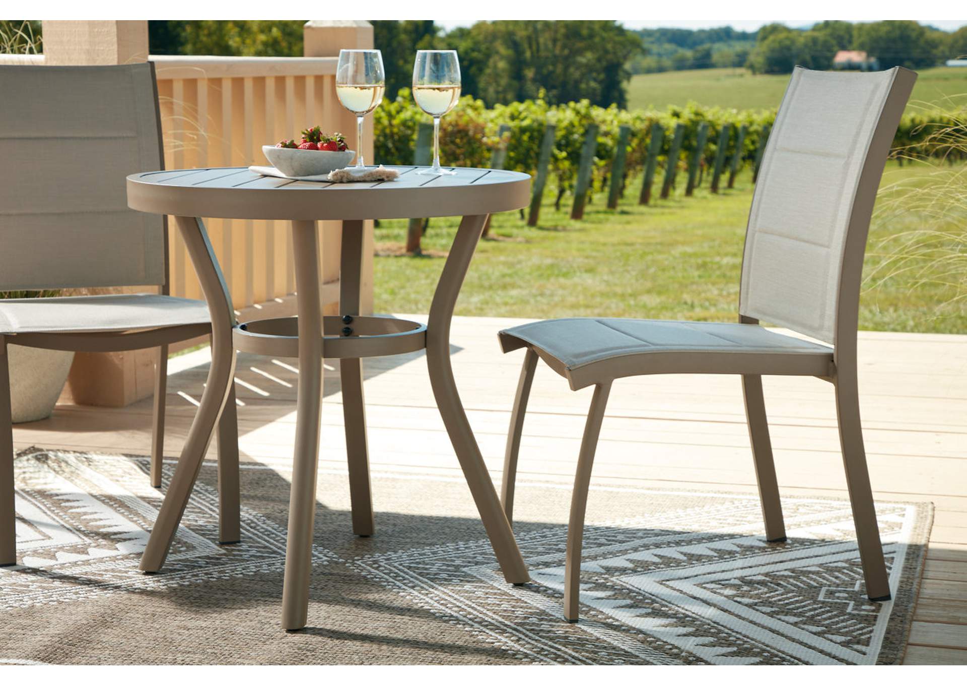 Mission Beach Outdoor Table and 2 Chairs image 11