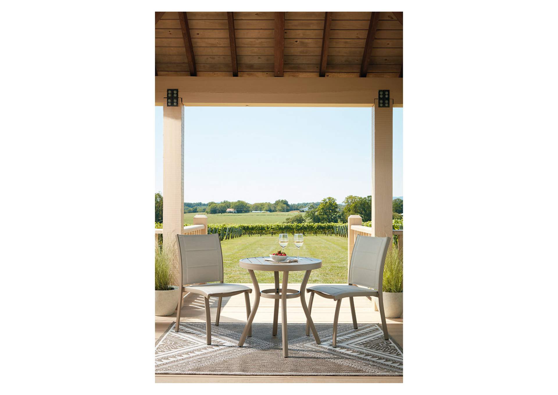 Mission Beach Outdoor Table and 2 Chairs image 13