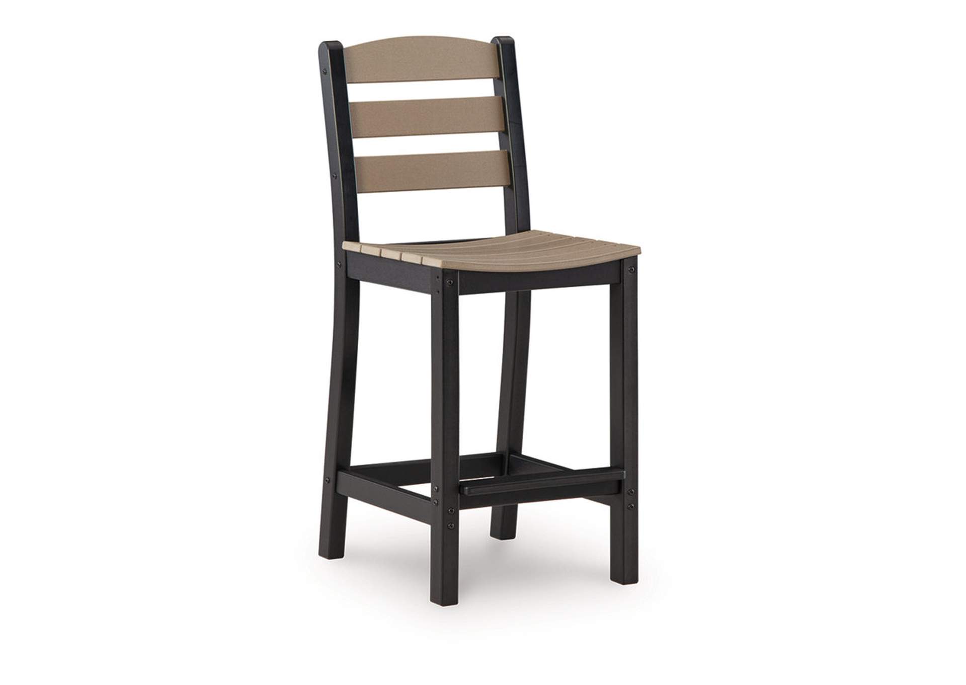 Shoreline Beach Outdoor Counter Table and 2 Barstools image 4