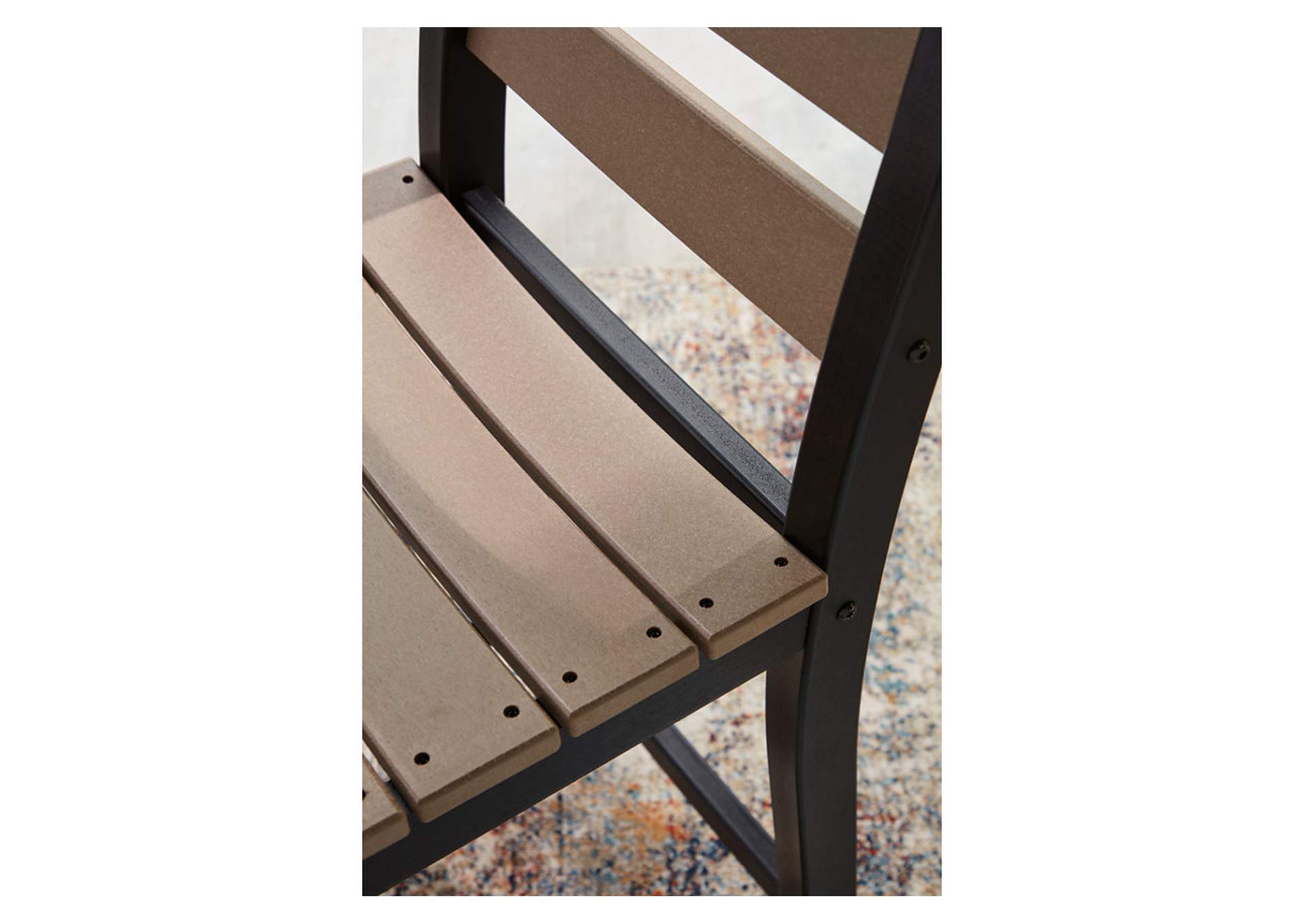 Shoreline Beach Outdoor Counter Table and 2 Barstools image 12