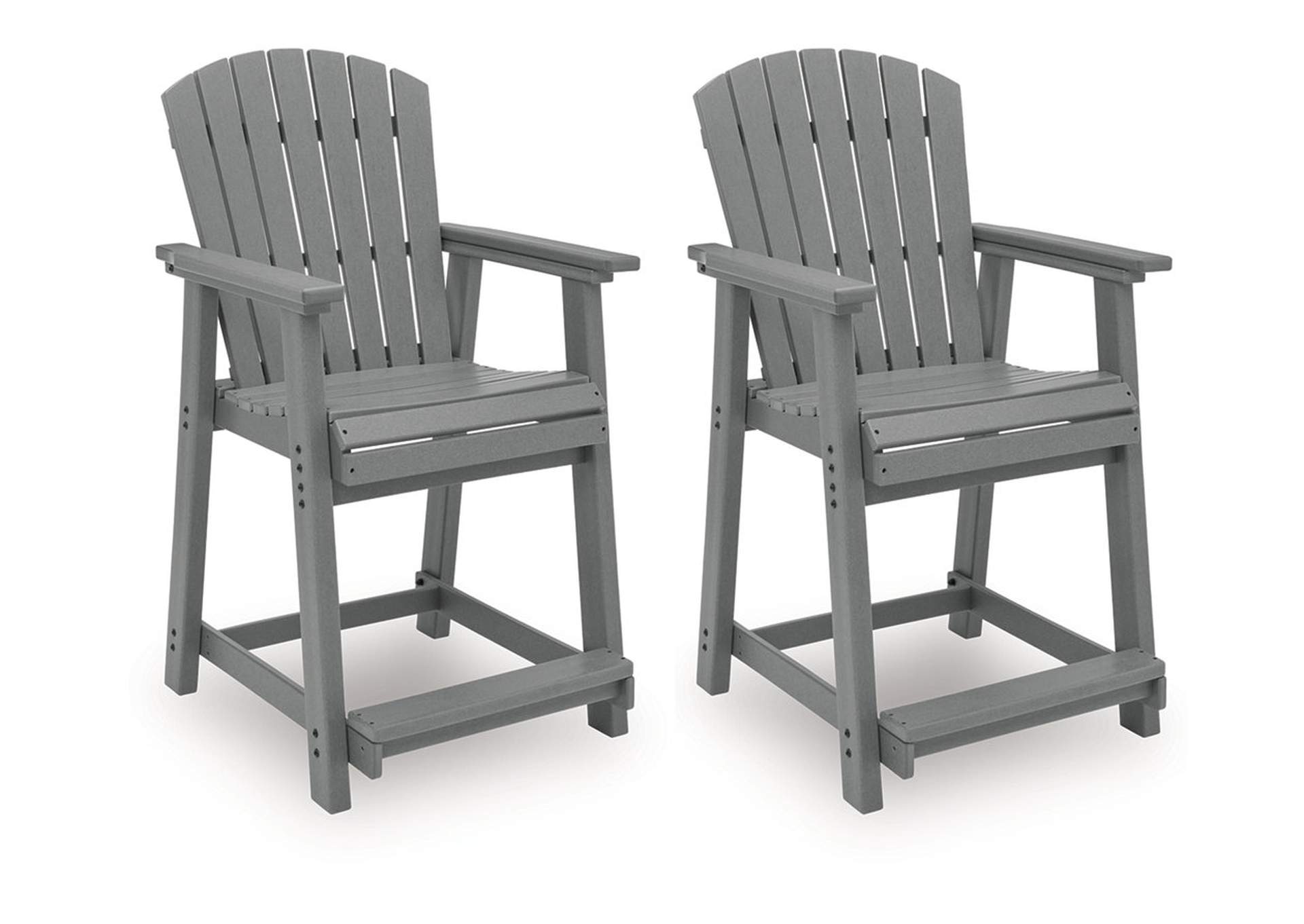 Sanctuary Beach Outdoor Counter Height Bar Stool (Set of 2) image 1
