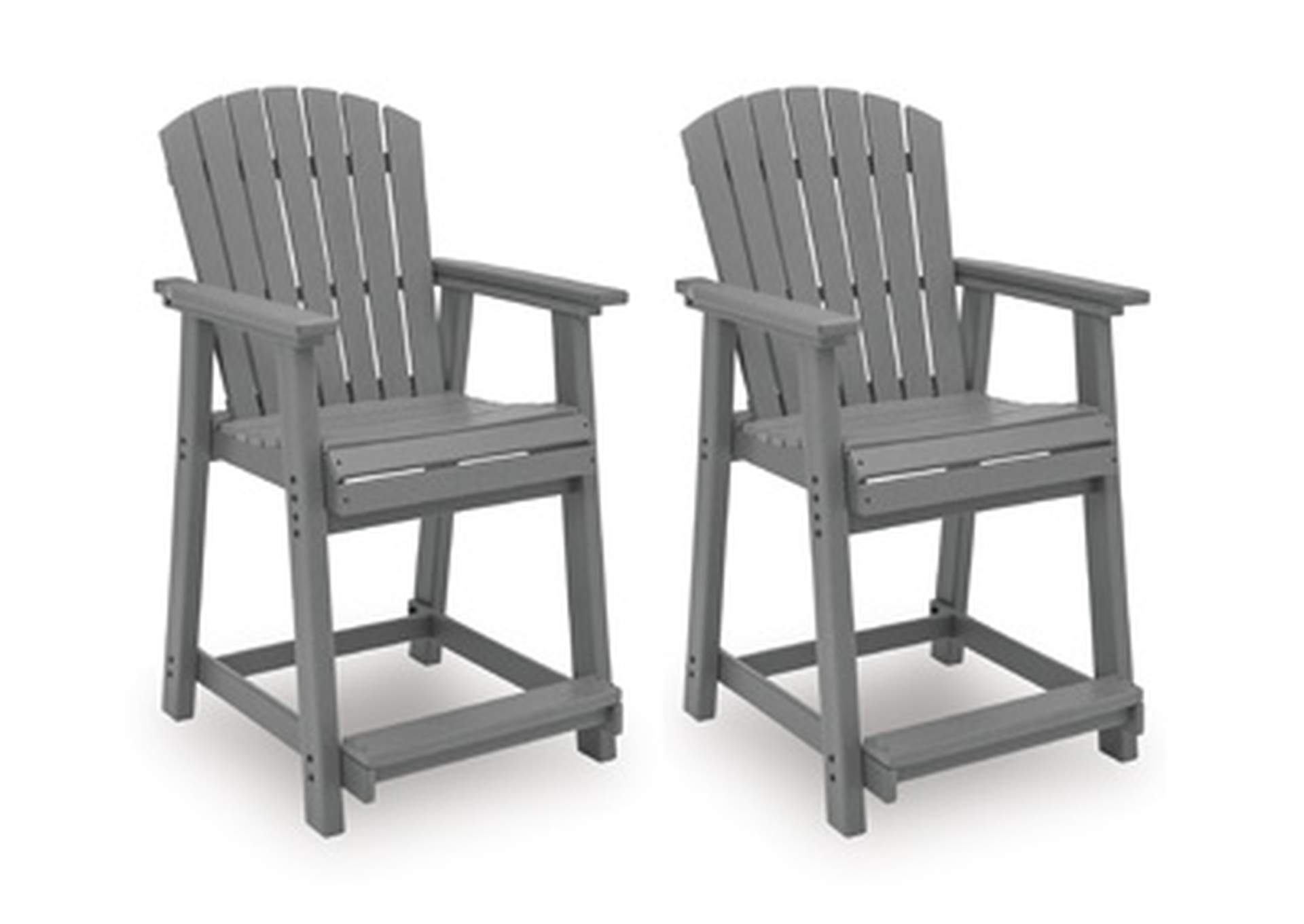 Sanctuary Beach Outdoor Counter Height Bar Stool (Set of 2) image 3