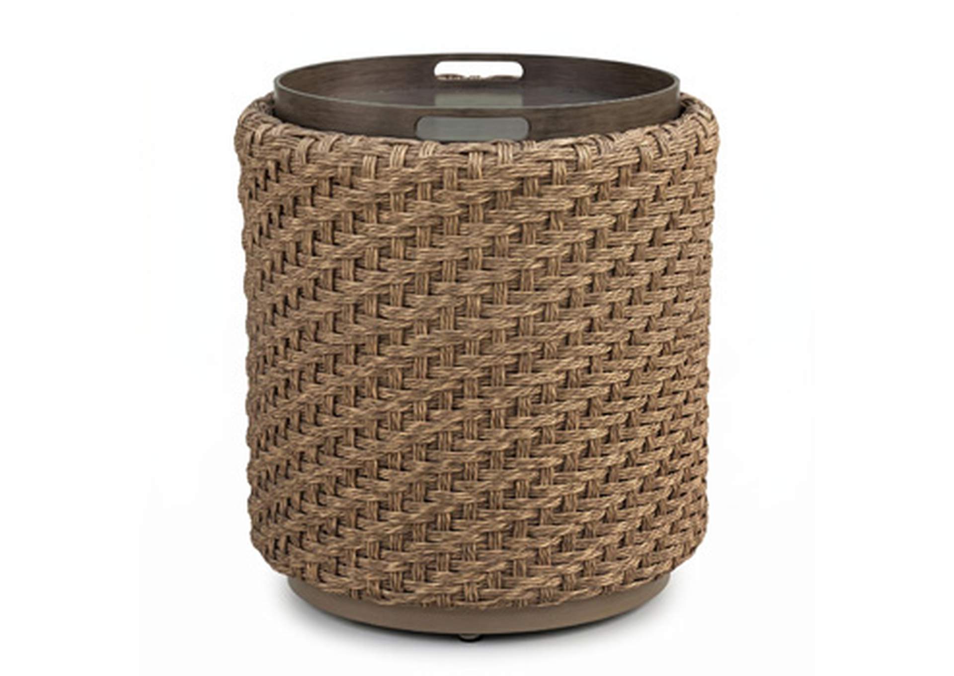 Alabaster Outdoor End Table image 1