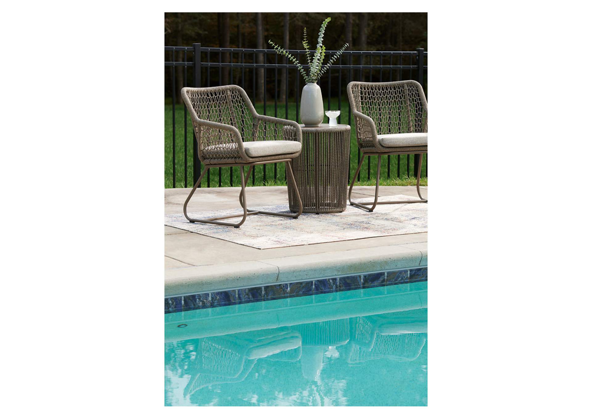 Majors Beach Outdoor Table and 2 Chairs image 5