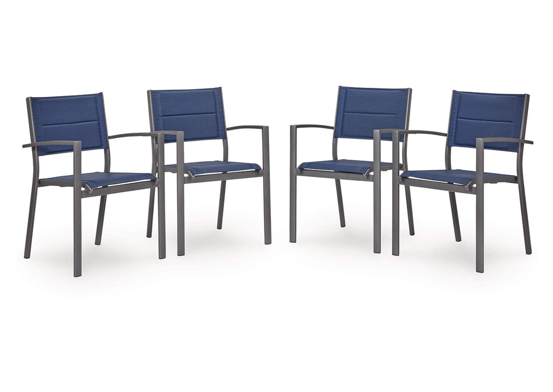 Rocky Creek Outdoor Sling Arm Chair (Set of 4) image 1