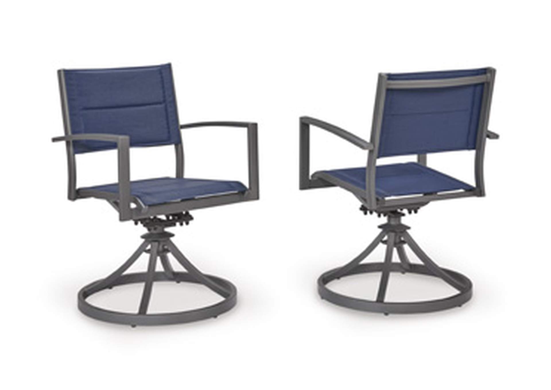 Rocky Creek Outdoor Sling Swivel Chair (Set of 2) image 5