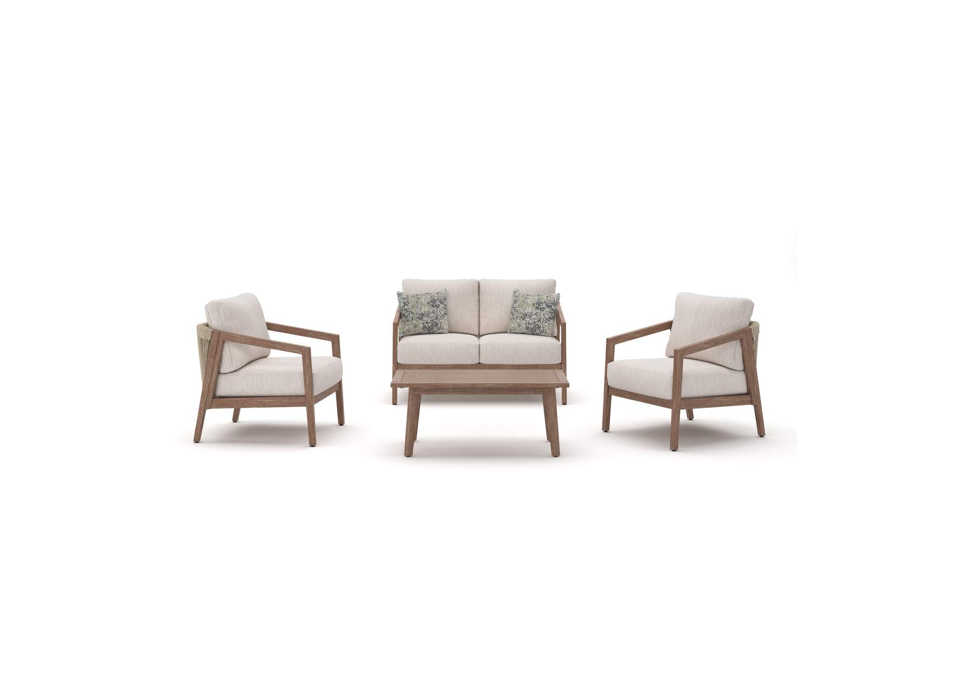 Nature Lane Outdoor Sofa/Chairs/Table (Set of 4) image 1