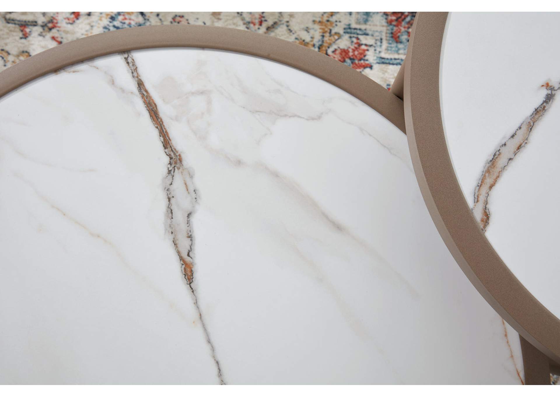 Bluff Trail Outdoor Love/Chairs/Tables Set (Set of 5) image 5