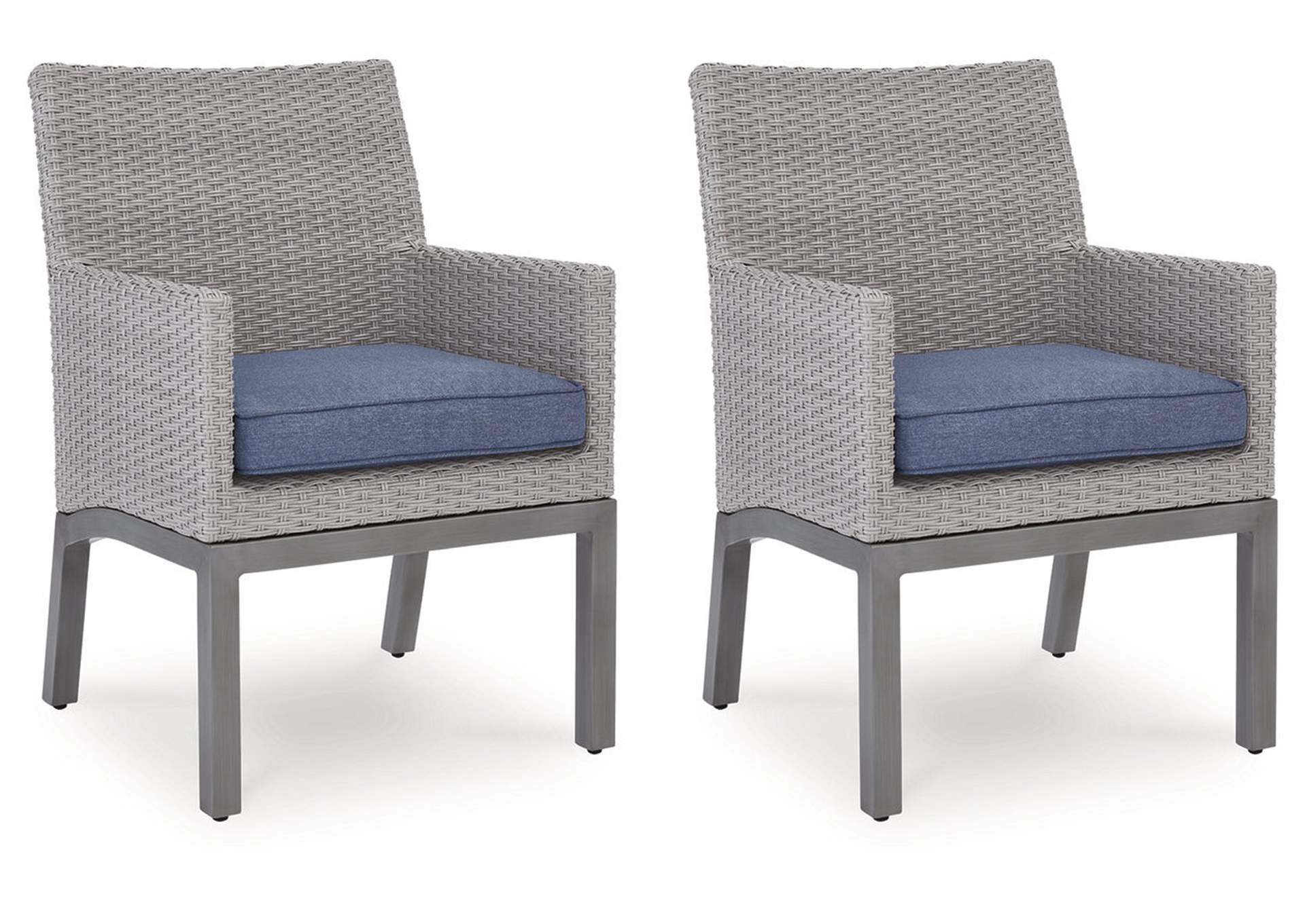 Half Moon Beach Outdoor Arm Chair with Cushion (Set of 2) image 1