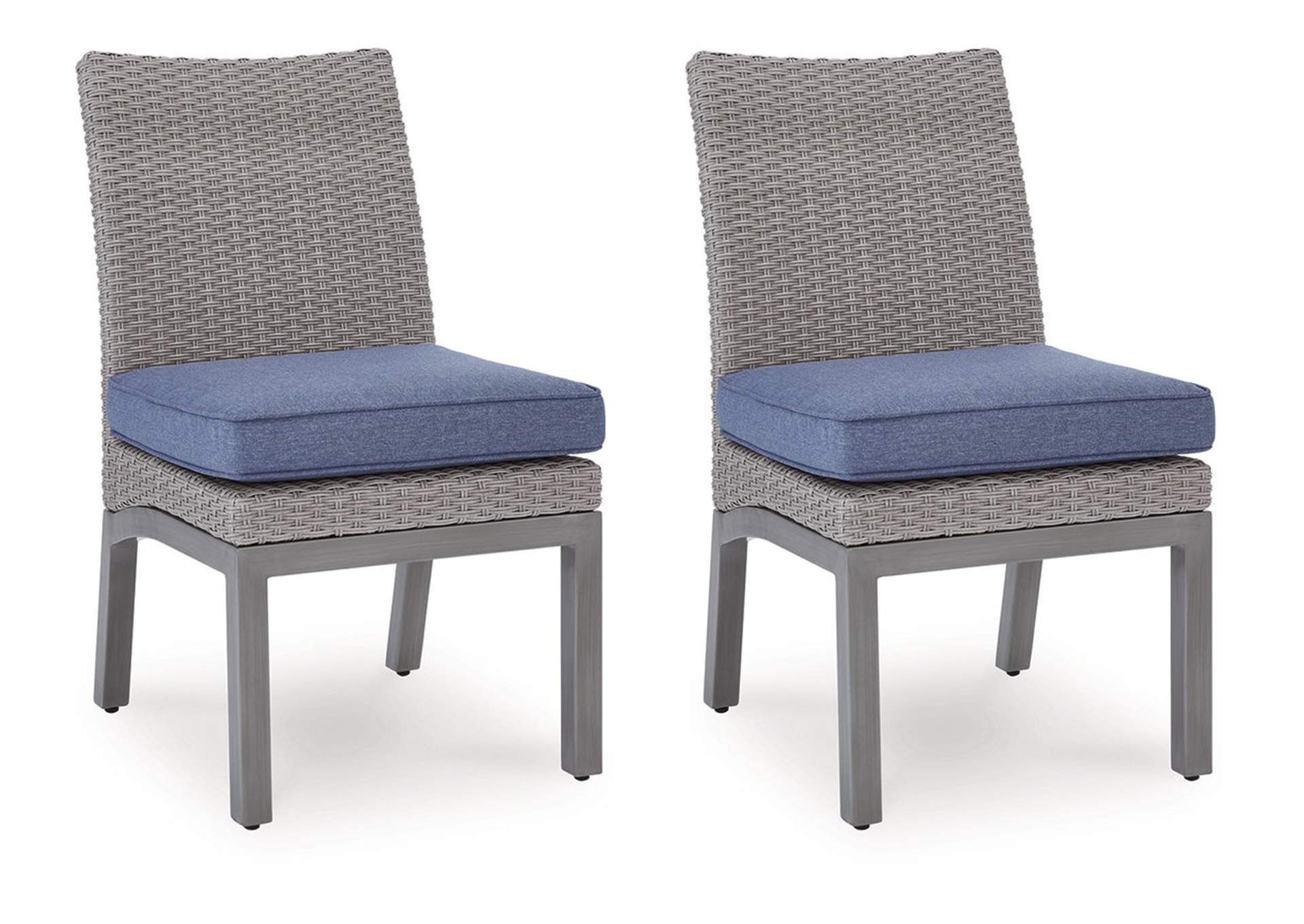 Half Moon Beach Outdoor Side Chair with Cushion (Set of 2) image 1