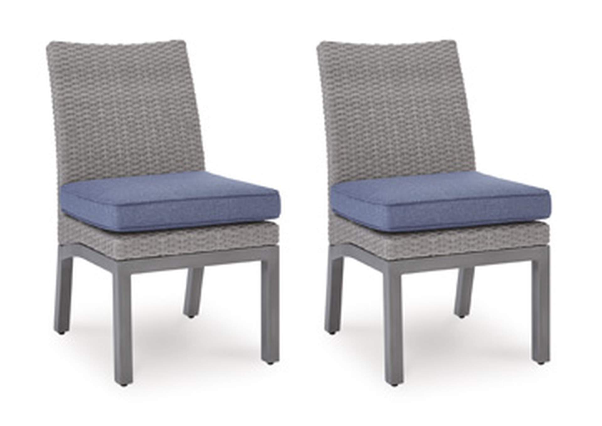 Half Moon Beach Outdoor Side Chair with Cushion (Set of 2) image 4
