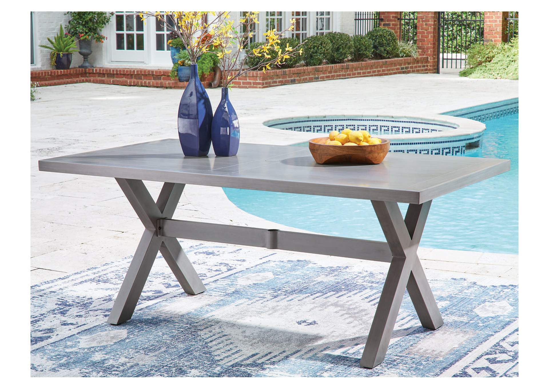 Half Moon Beach Outdoor Dining Table image 2